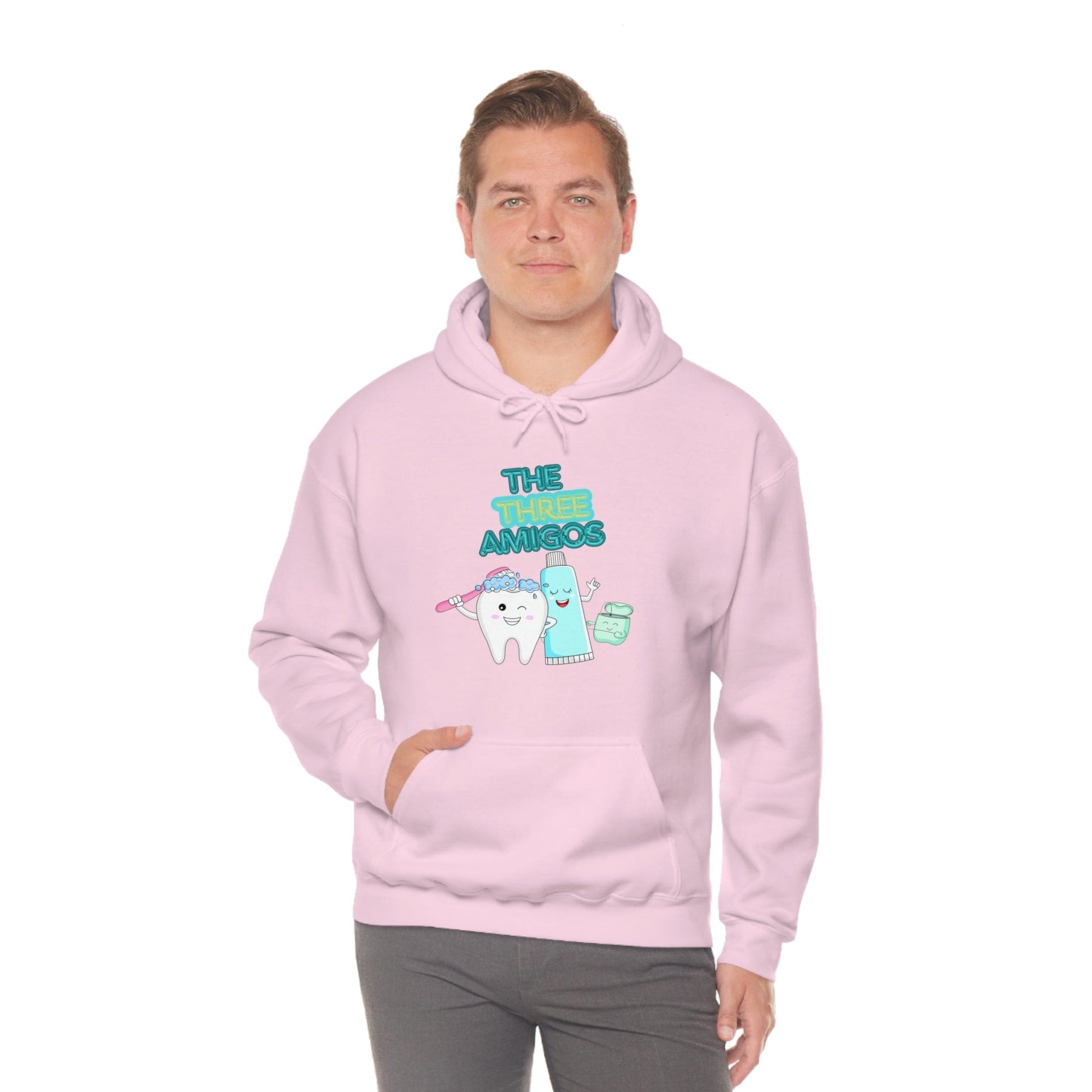 Printify Hoodie The three Amigos - Dental - Unisex Heavy Blend™ Hooded Sweatshirt