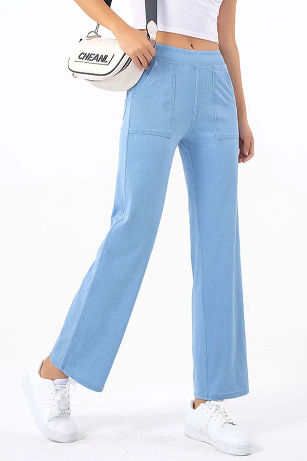 Trendsi Jeans Pocketed Long Jeans