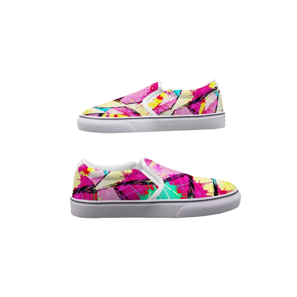 Yoycol Magenta Pop - Women's Slip On Sneakers