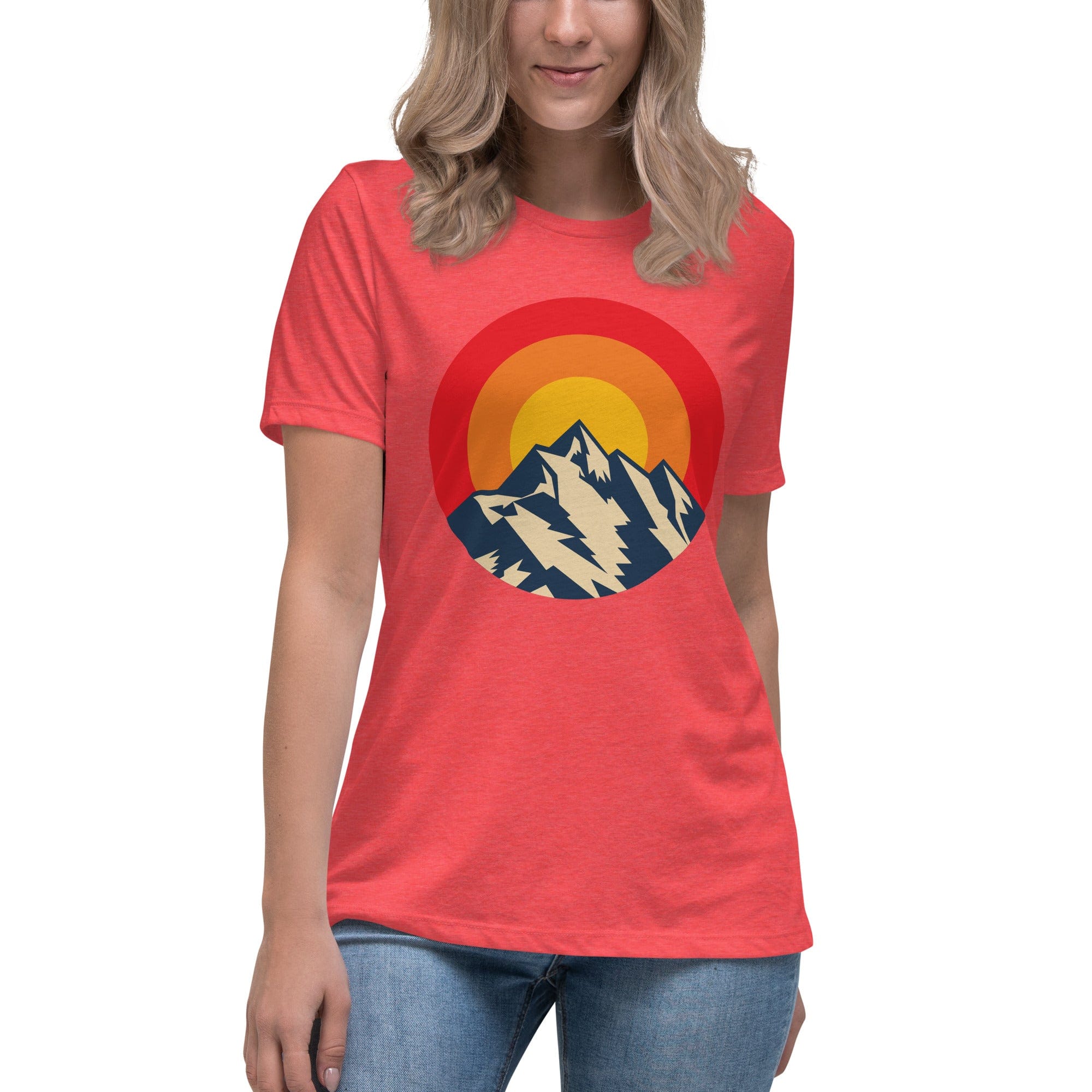 Spruced Roost Heather Red / S Mt. Sunergy Relaxed T-Shirt - S-3XL