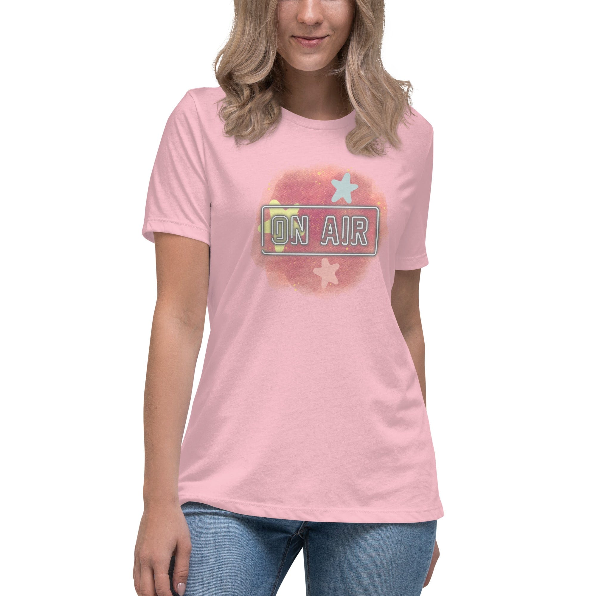 Spruced Roost Pink / S On Air Relaxed T-Shirt - S-3XL