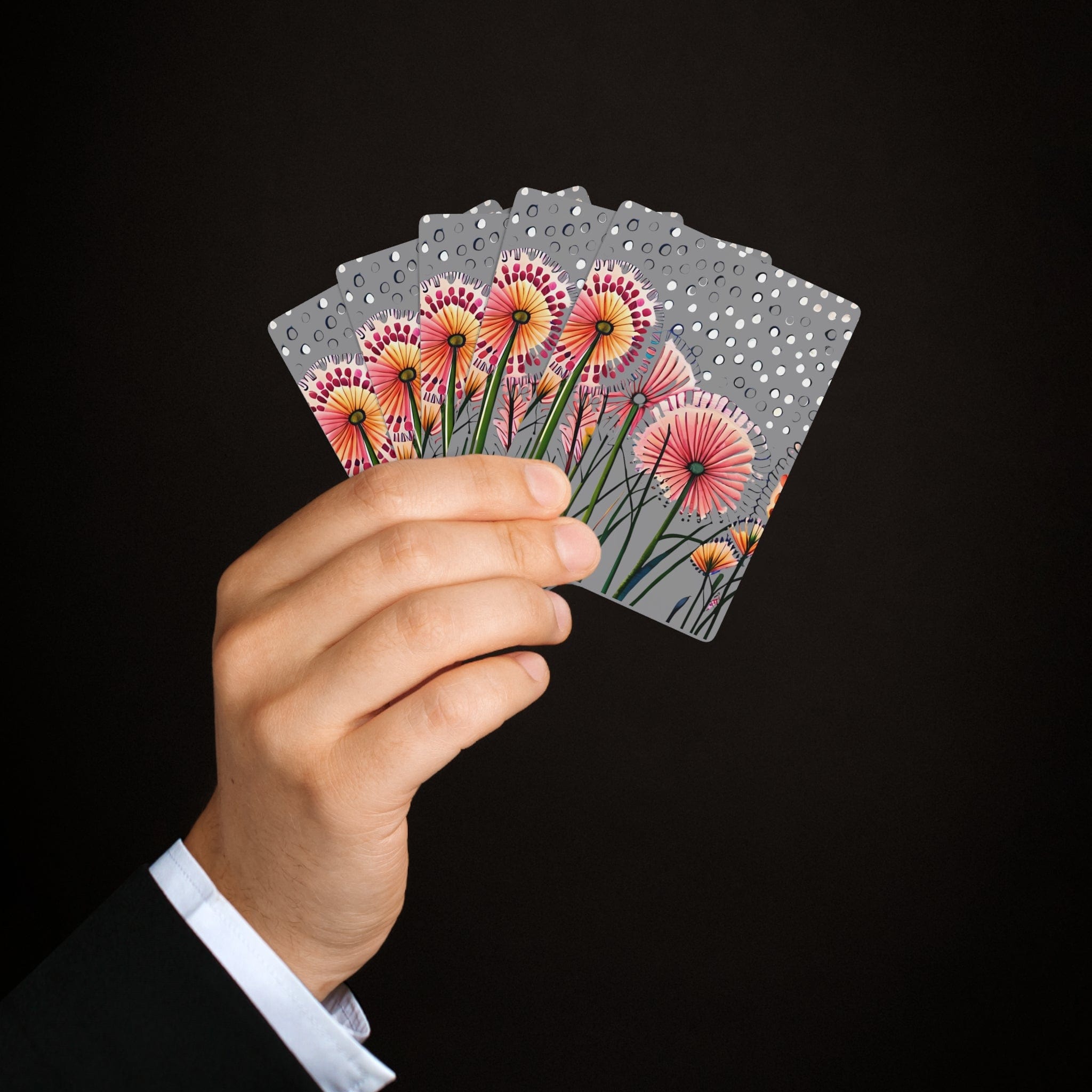 Printify Paper products 2.47" x 3.47" / White / Semi Glossy Custom Poker Cards