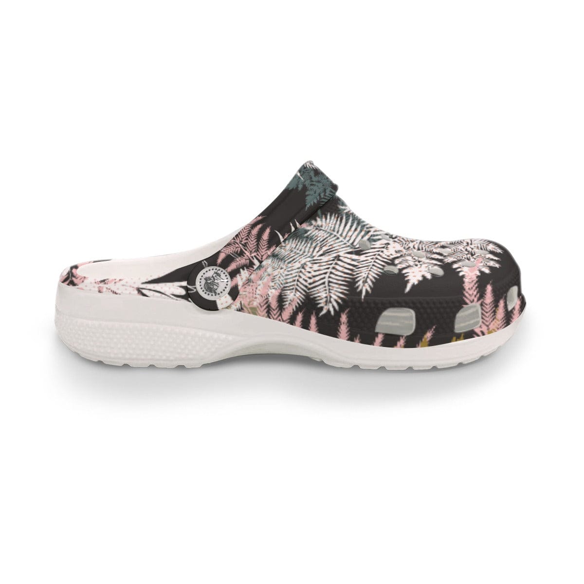 Yoycol Pedal Pops Brun Fern - Print Women's Classic Clogs