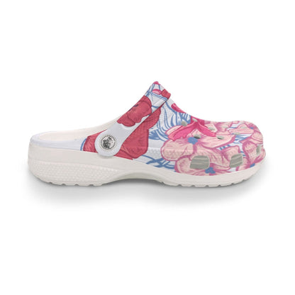 Yoycol Pedal Pops White / US5(EUR36) Garden Glam - Print Women's Classic Clogs