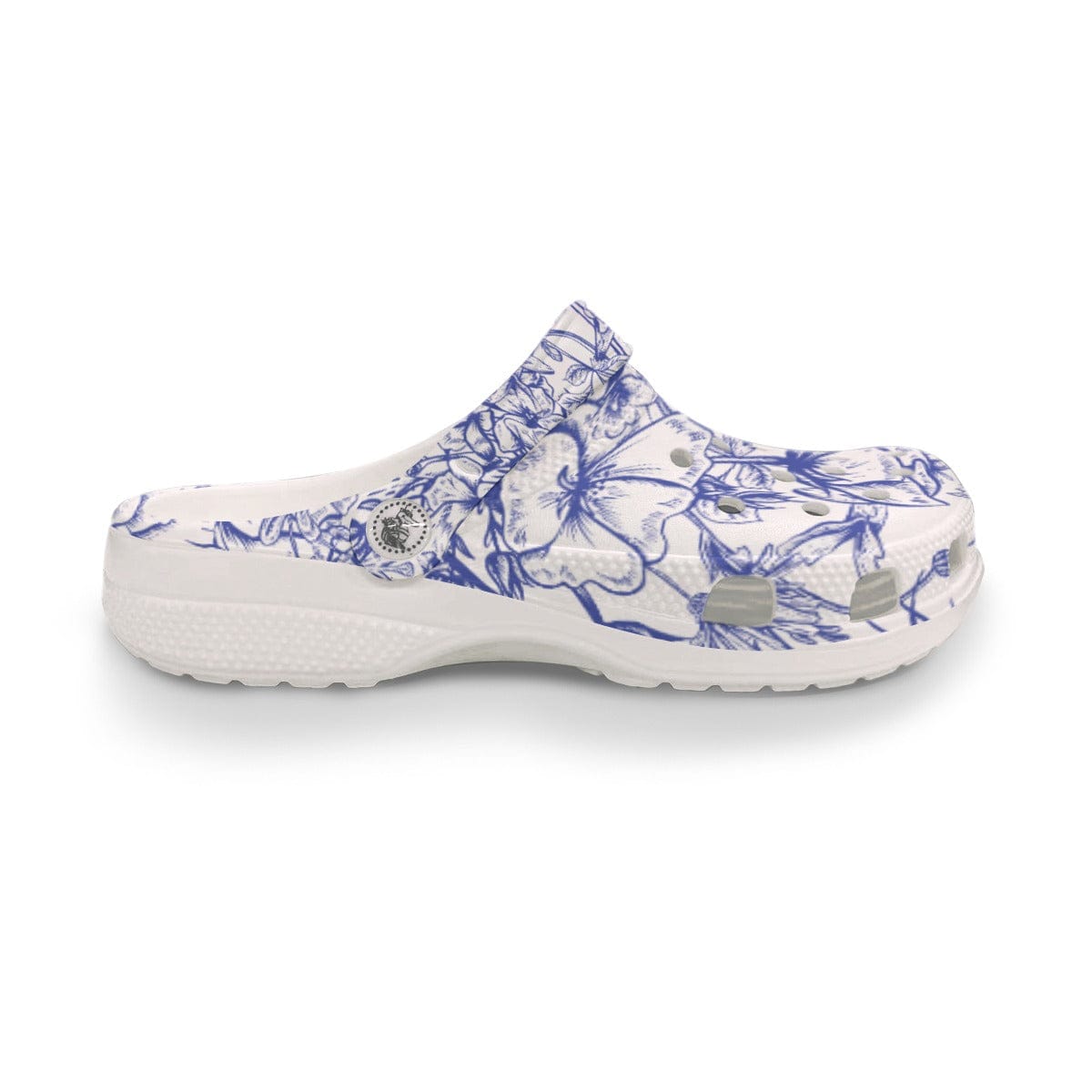 Yoycol Pedal Pops Periwinkle Luxe - Print Women's Classic Clogs