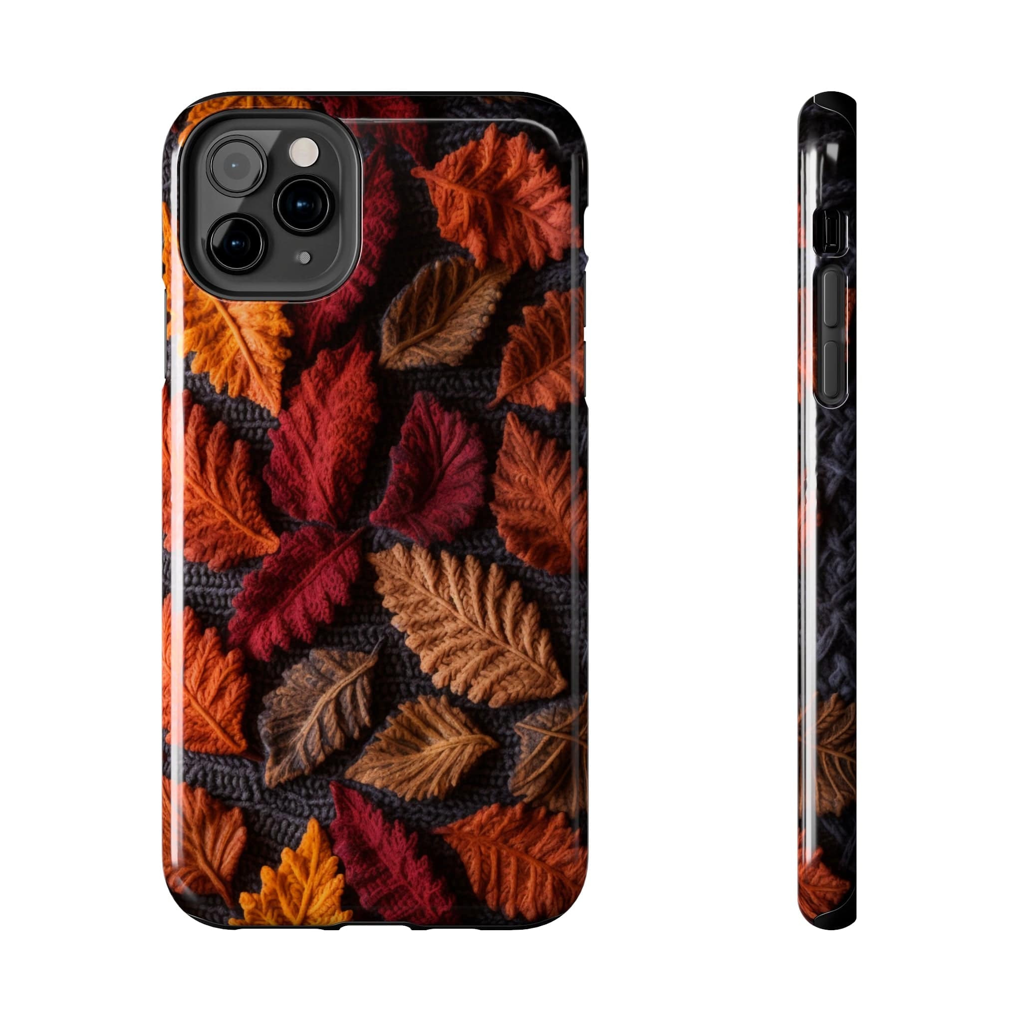 Printify Phone Case Fall Leaves  - Tough Phone Cases