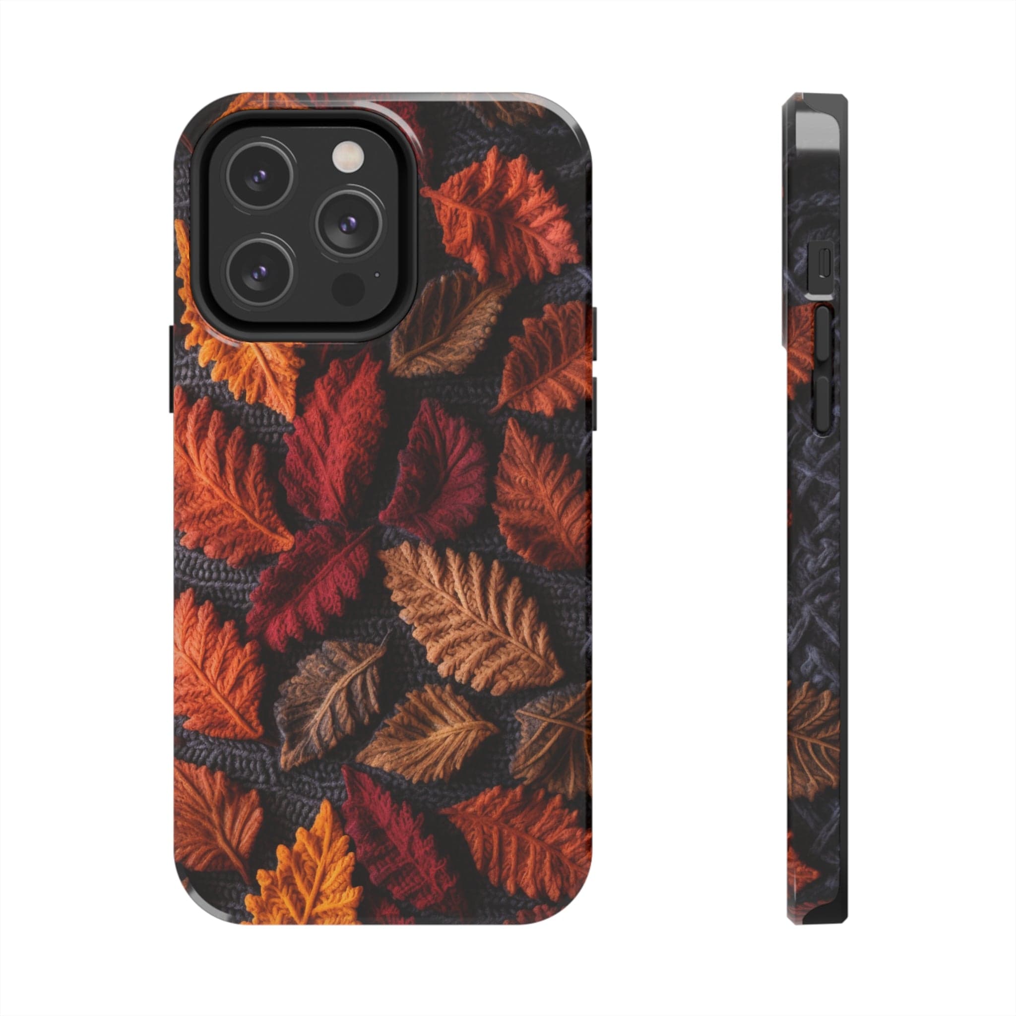 Printify Phone Case Fall Leaves  - Tough Phone Cases