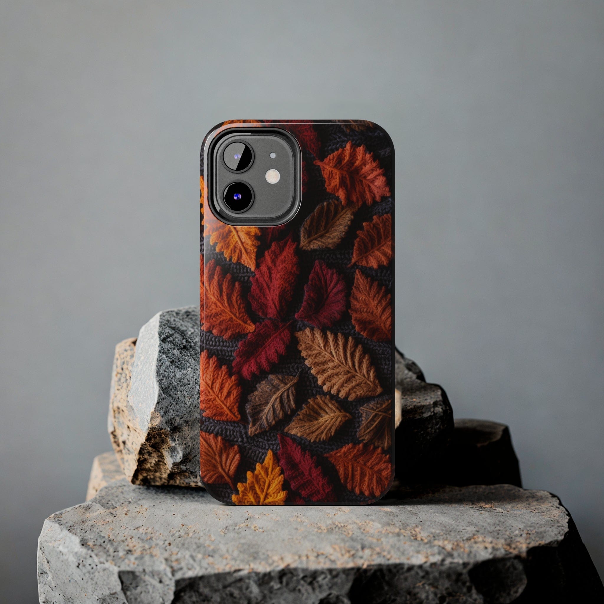 Printify Phone Case Fall Leaves  - Tough Phone Cases