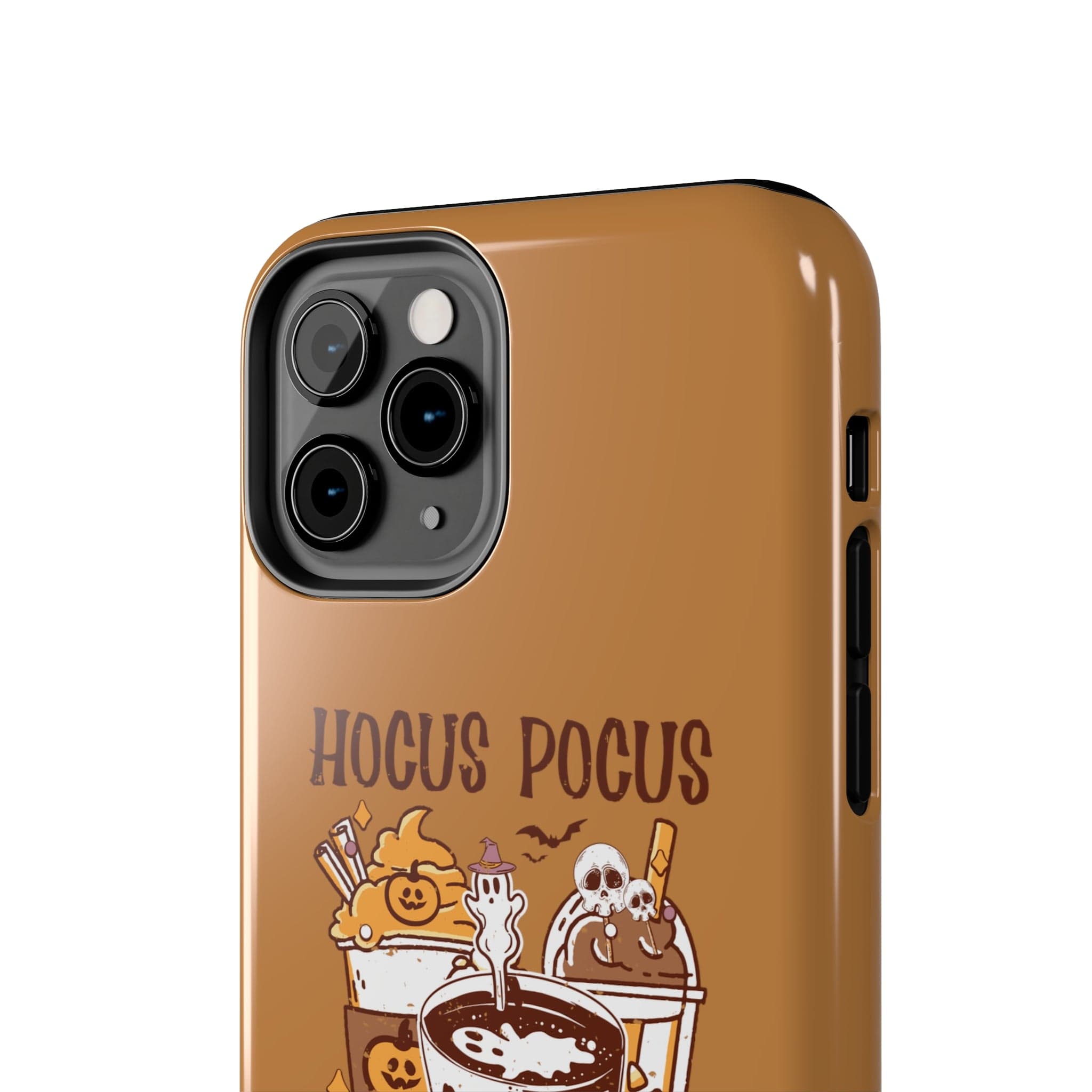 Printify Phone Case Hocus Pocus I need Coffee to Focus   - Tough Phone Cases