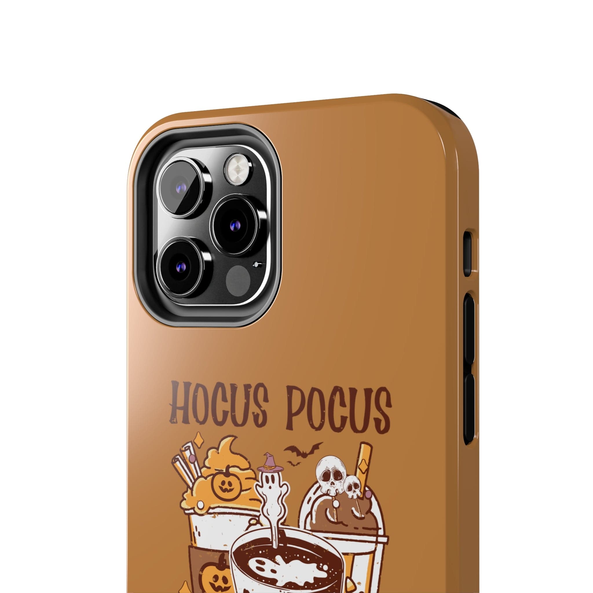 Printify Phone Case Hocus Pocus I need Coffee to Focus   - Tough Phone Cases