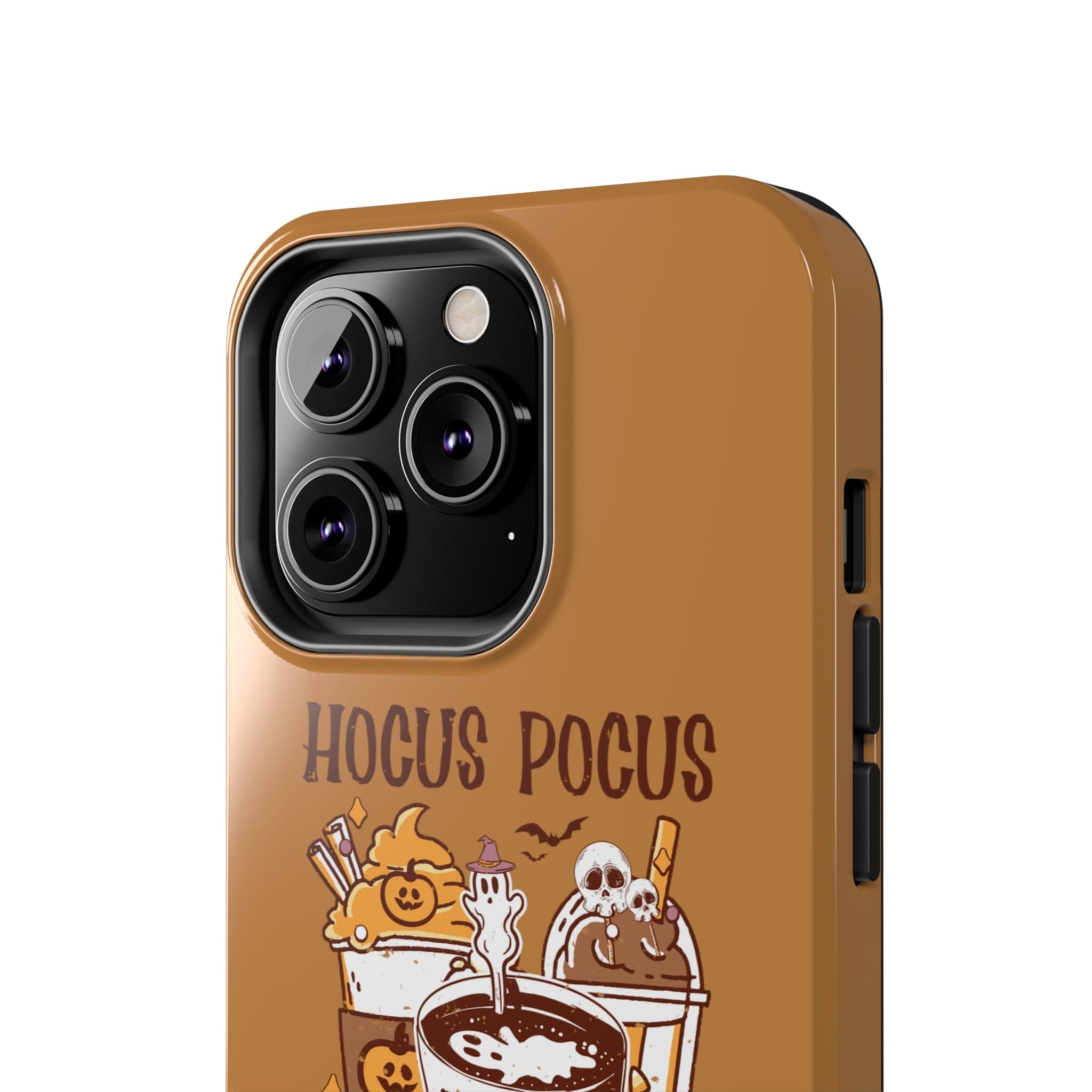 Printify Phone Case Hocus Pocus I need Coffee to Focus   - Tough Phone Cases