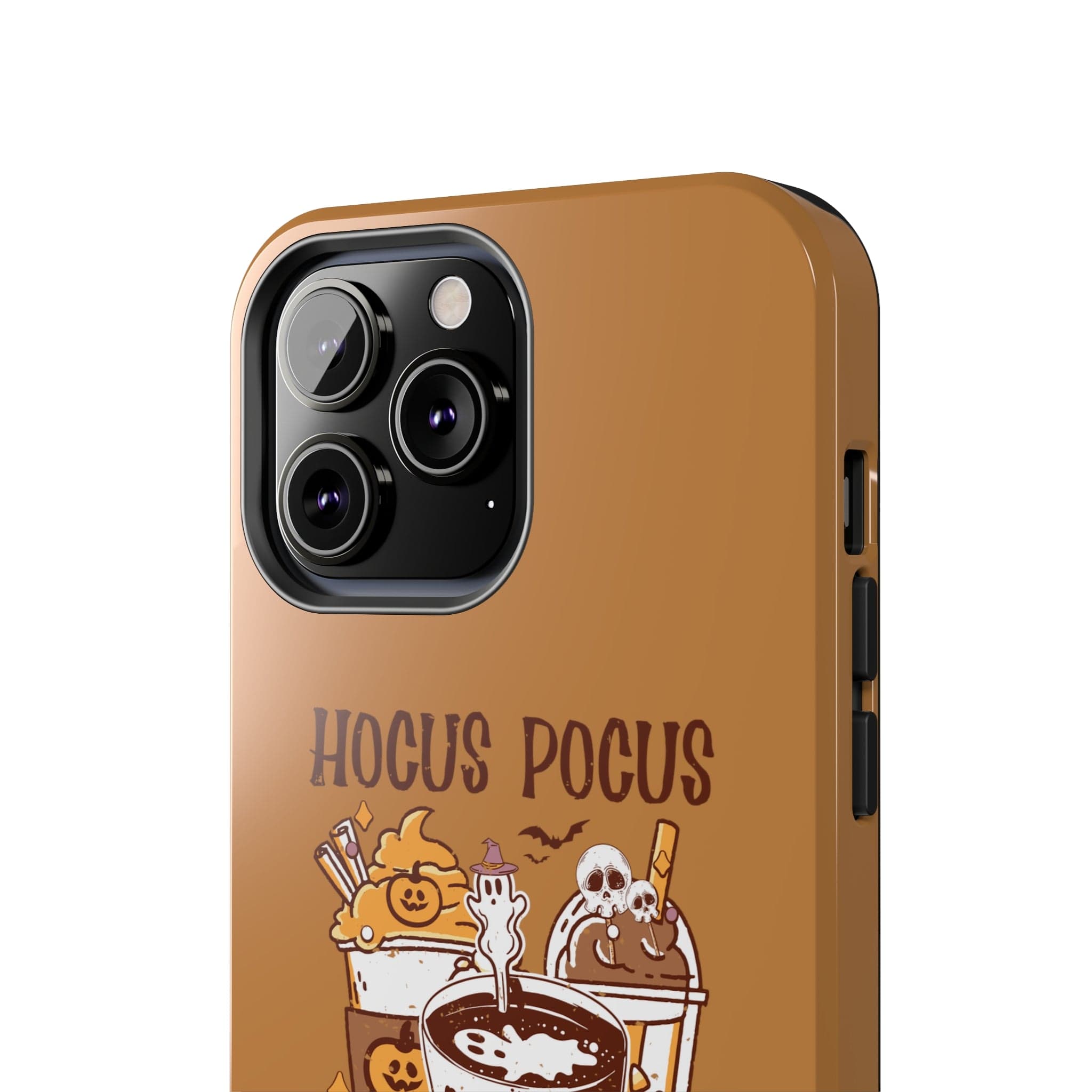 Printify Phone Case Hocus Pocus I need Coffee to Focus   - Tough Phone Cases