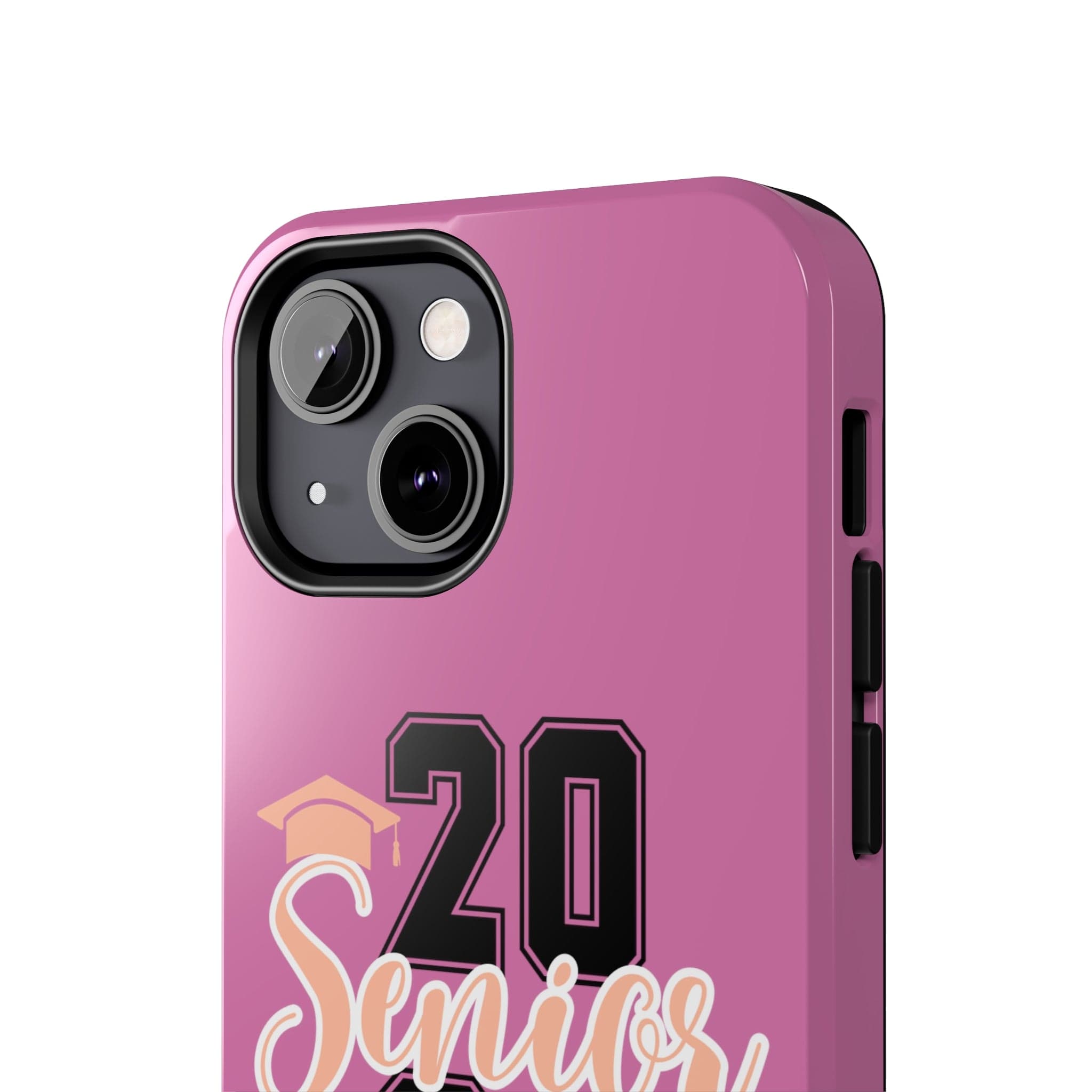 Printify Phone Case Senior Class Graduate 2024 Pink - Tough Phone Cases