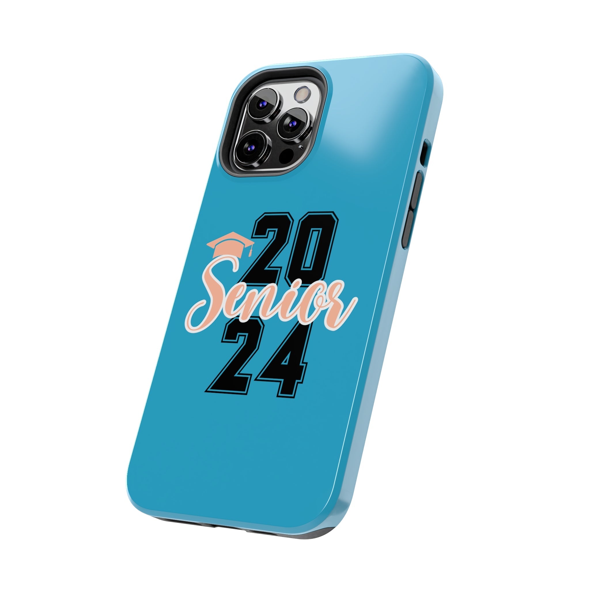 Printify Phone Case Senior Year Graduate 2024  - Tough Phone Cases