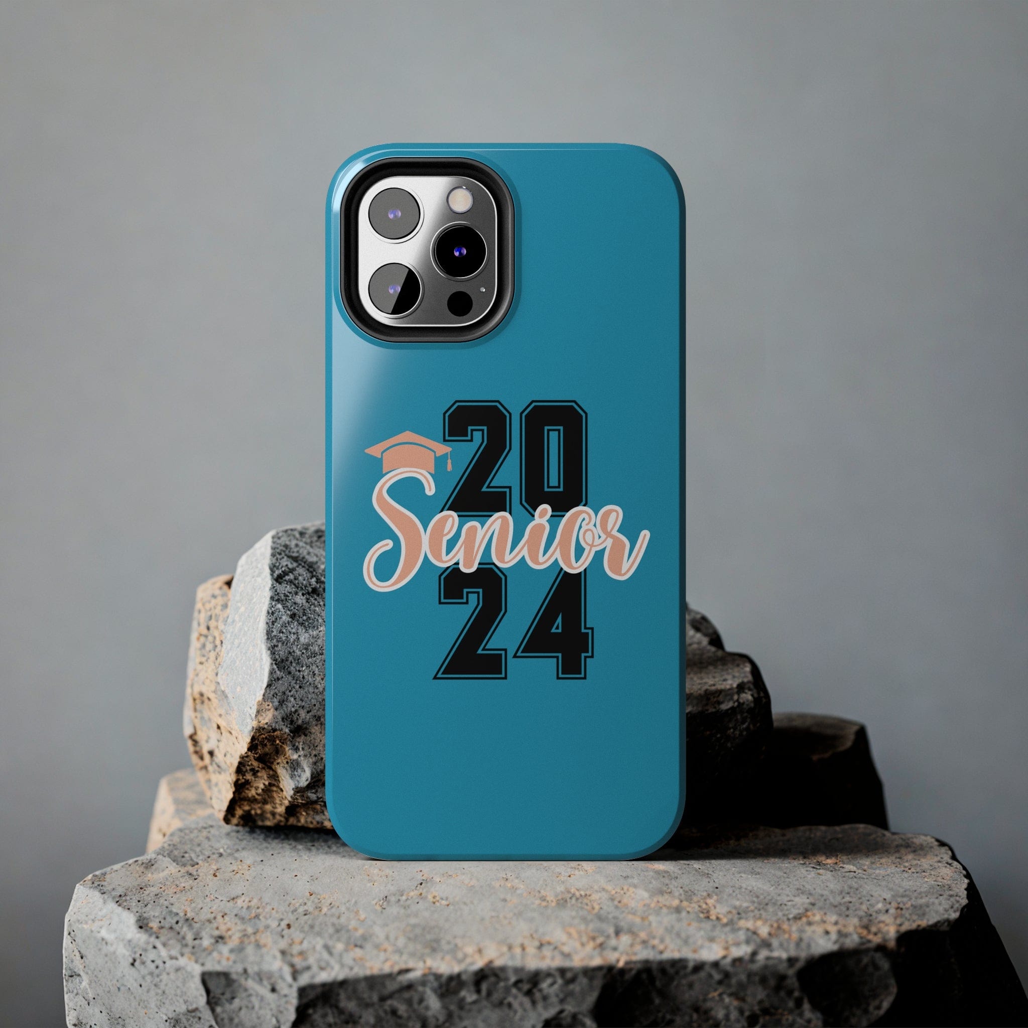 Printify Phone Case Senior Year Graduate 2024  - Tough Phone Cases