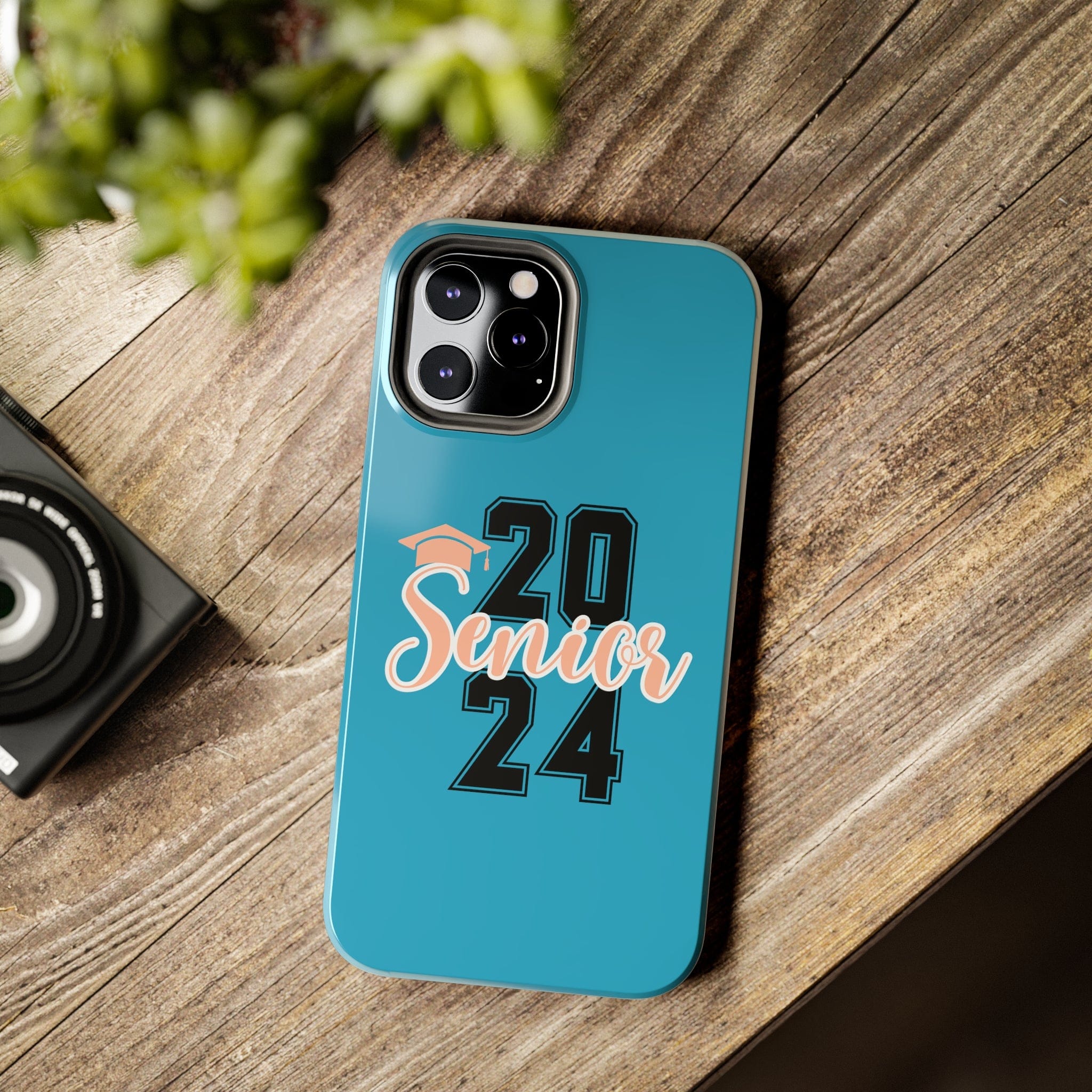 Printify Phone Case Senior Year Graduate 2024  - Tough Phone Cases