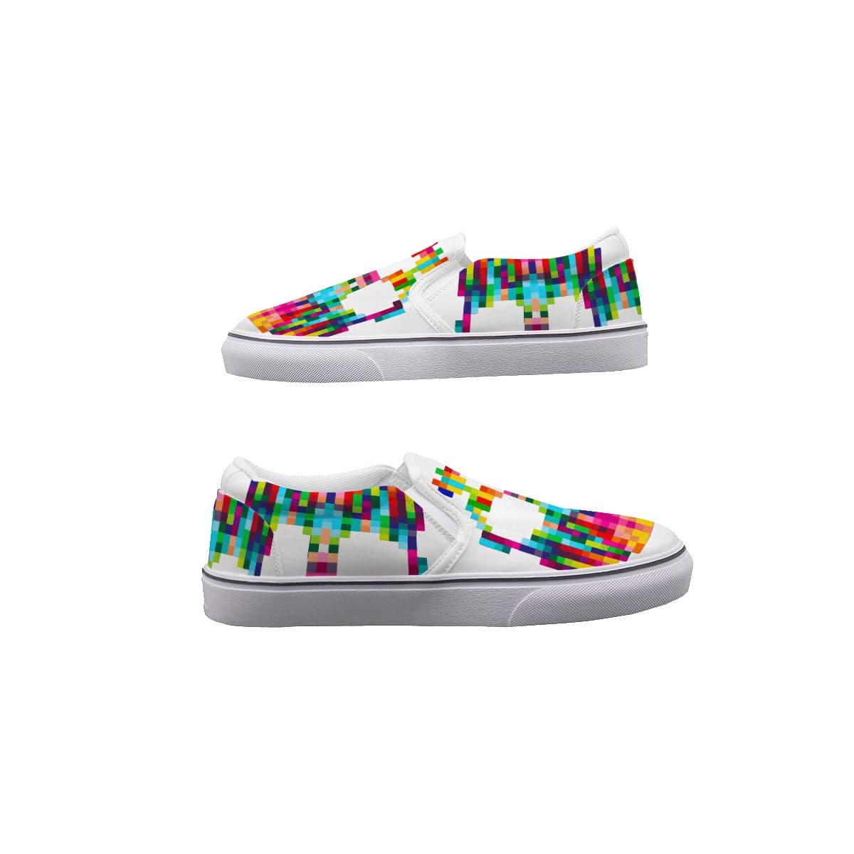 Yoycol Pointillism Parade - Women's Slip On Sneakers