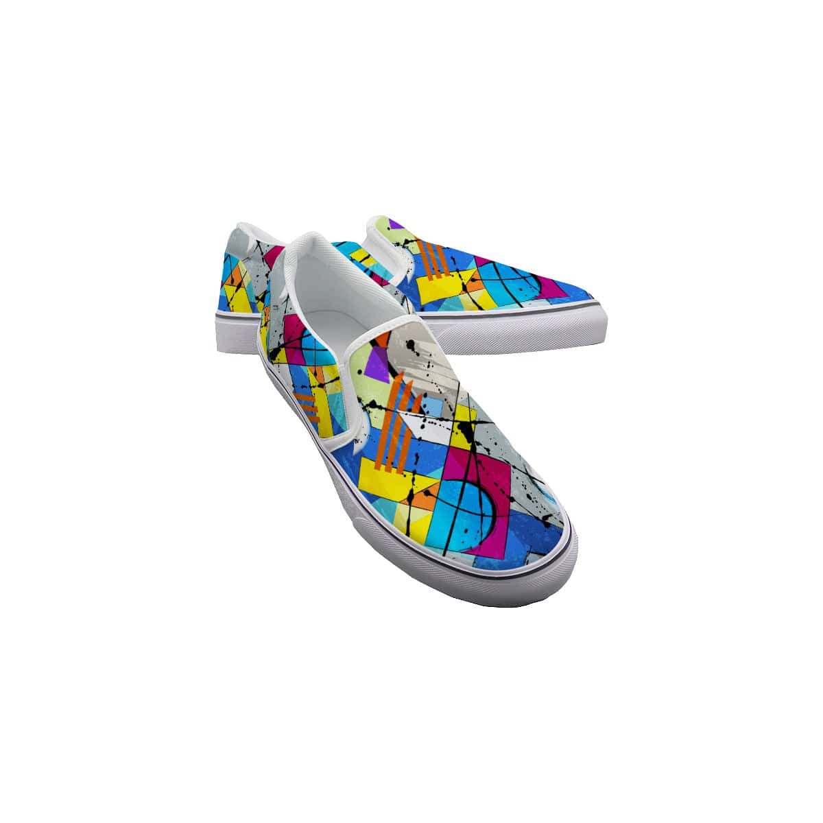 Yoycol White / US6(EUR36) Primary Treads - Women's Slip On Sneakers