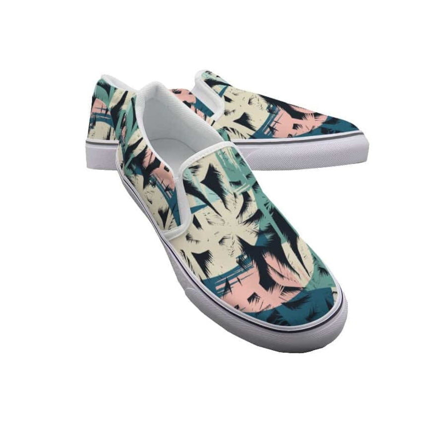 Yoycol White / US6(EUR36) PukaPuka  II Treads - Women's Slip On Sneakers