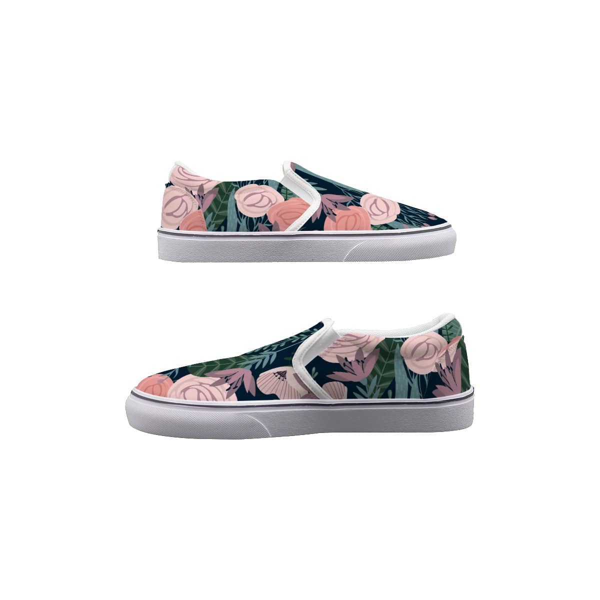 Yoycol Rose Trellis - Women's Slip On Sneakers