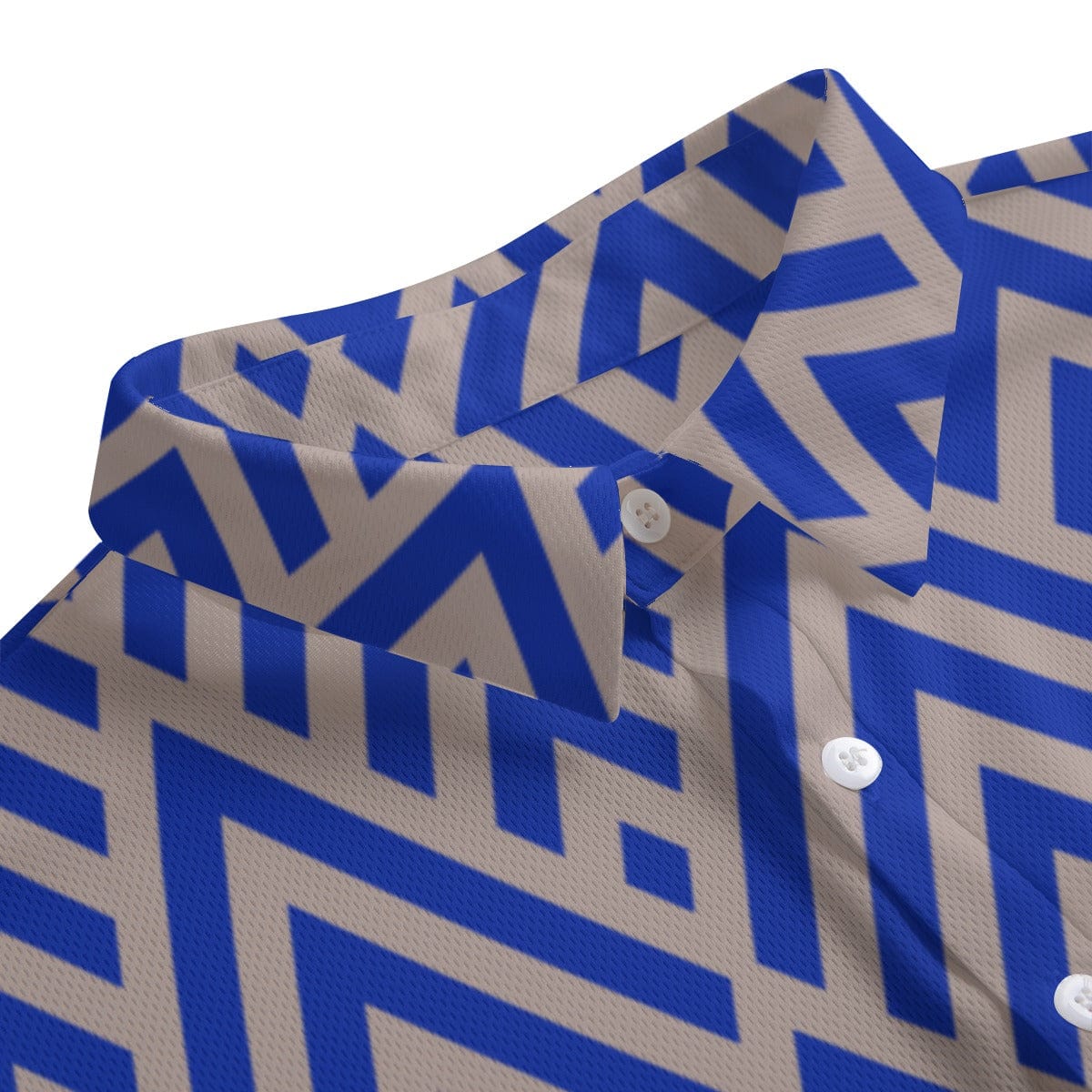 Yoycol Shirt Azul Azteca - Men's Polo Shirt | Birdseye
