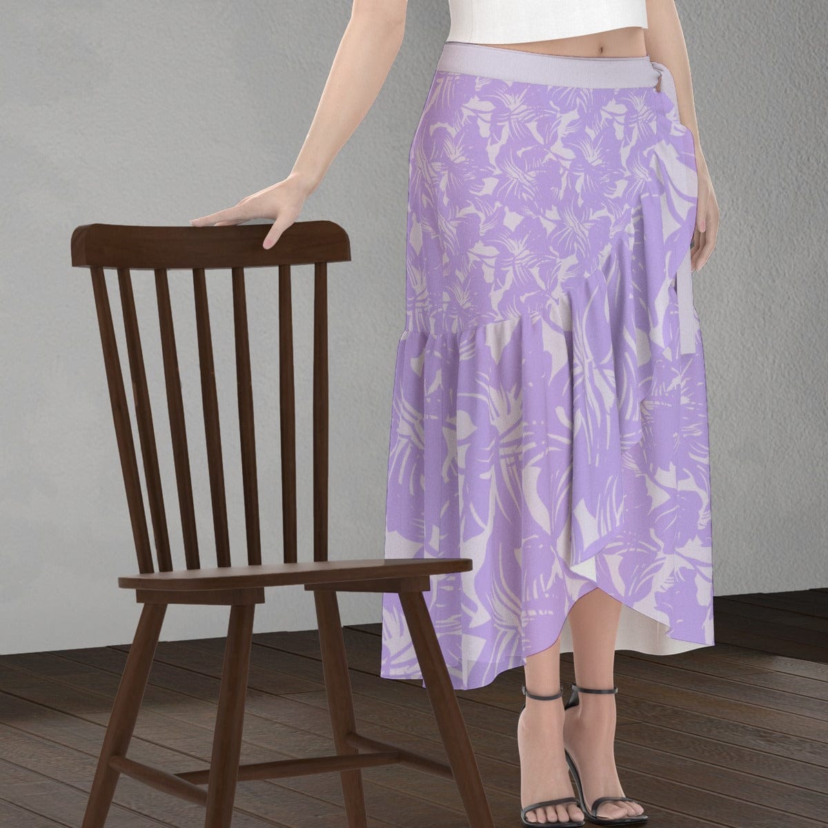 Yoycol Skirt Hawaiian Lavender - Women's Wrap Skirt