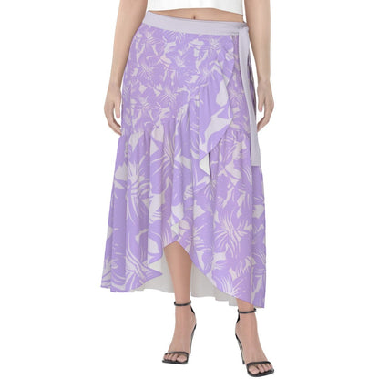 Yoycol Skirt Hawaiian Lavender - Women's Wrap Skirt