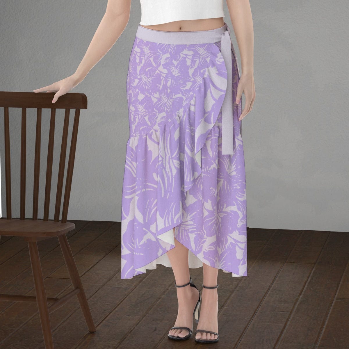 Yoycol Skirt Hawaiian Lavender - Women's Wrap Skirt