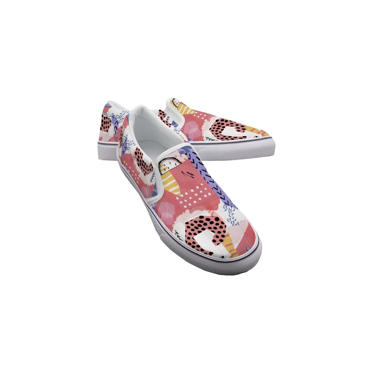Yoycol Slip Ons Neon Nomads / US6(EUR36) Neon Nomads - Women's Slip On Sneakers
