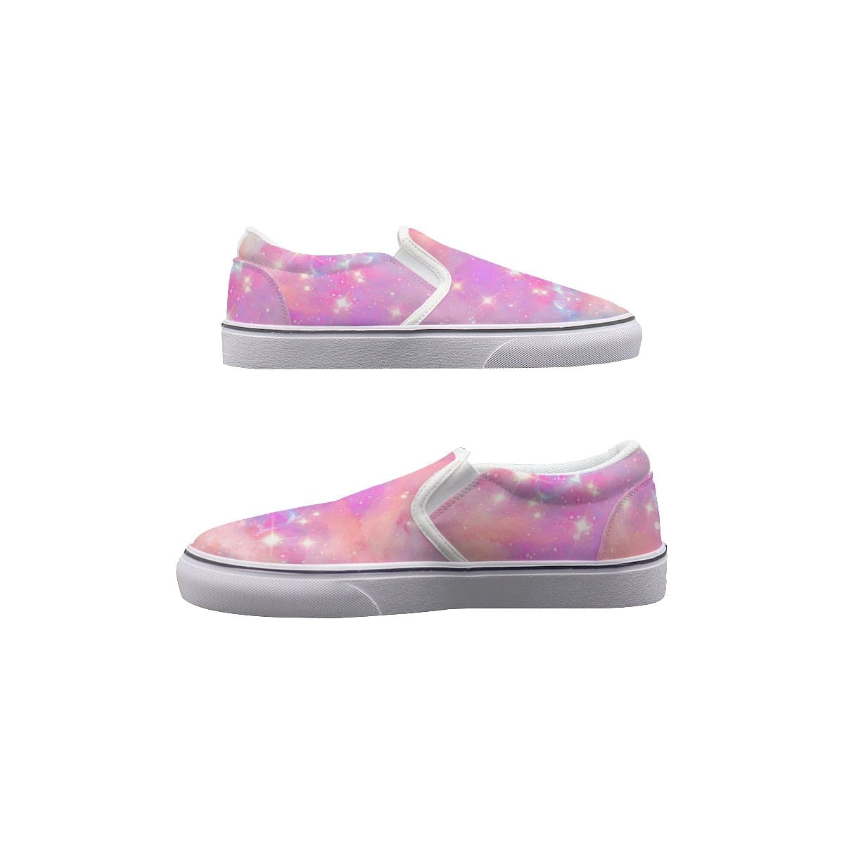 Yoycol Sparkling Stardust - Women's Slip On Sneakers