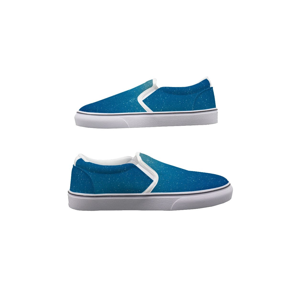 Yoycol Stardust Blue Cruisers - Women's Slip On Sneakers