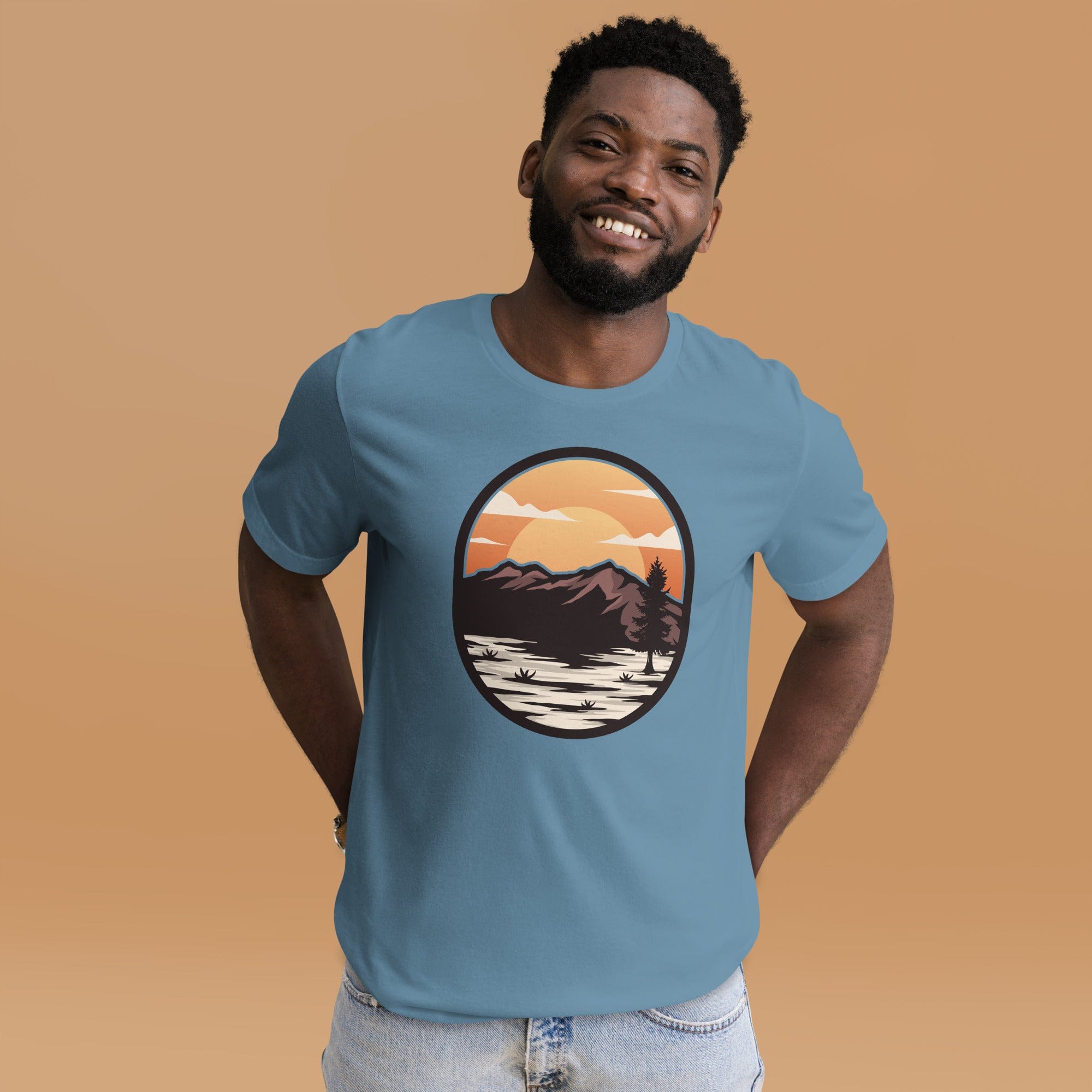 Spruced Roost Sun, Sky and Sea - Unisex t-shirt - XS-5XL