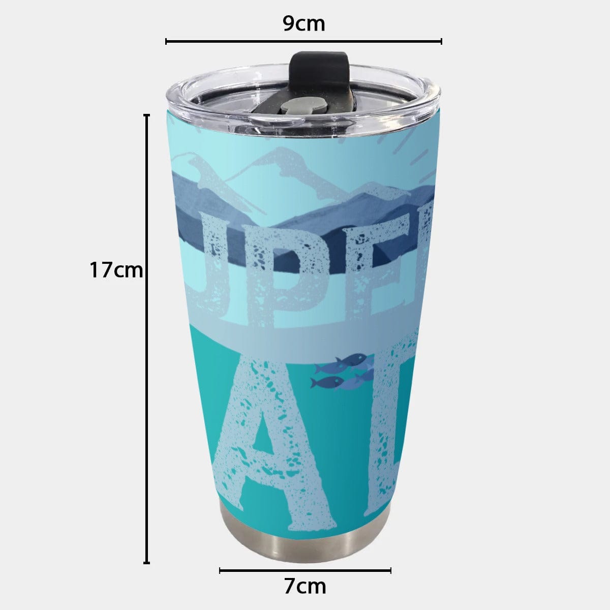 Yoycol 20OZ / White Super Dad - Tumbler 20oz