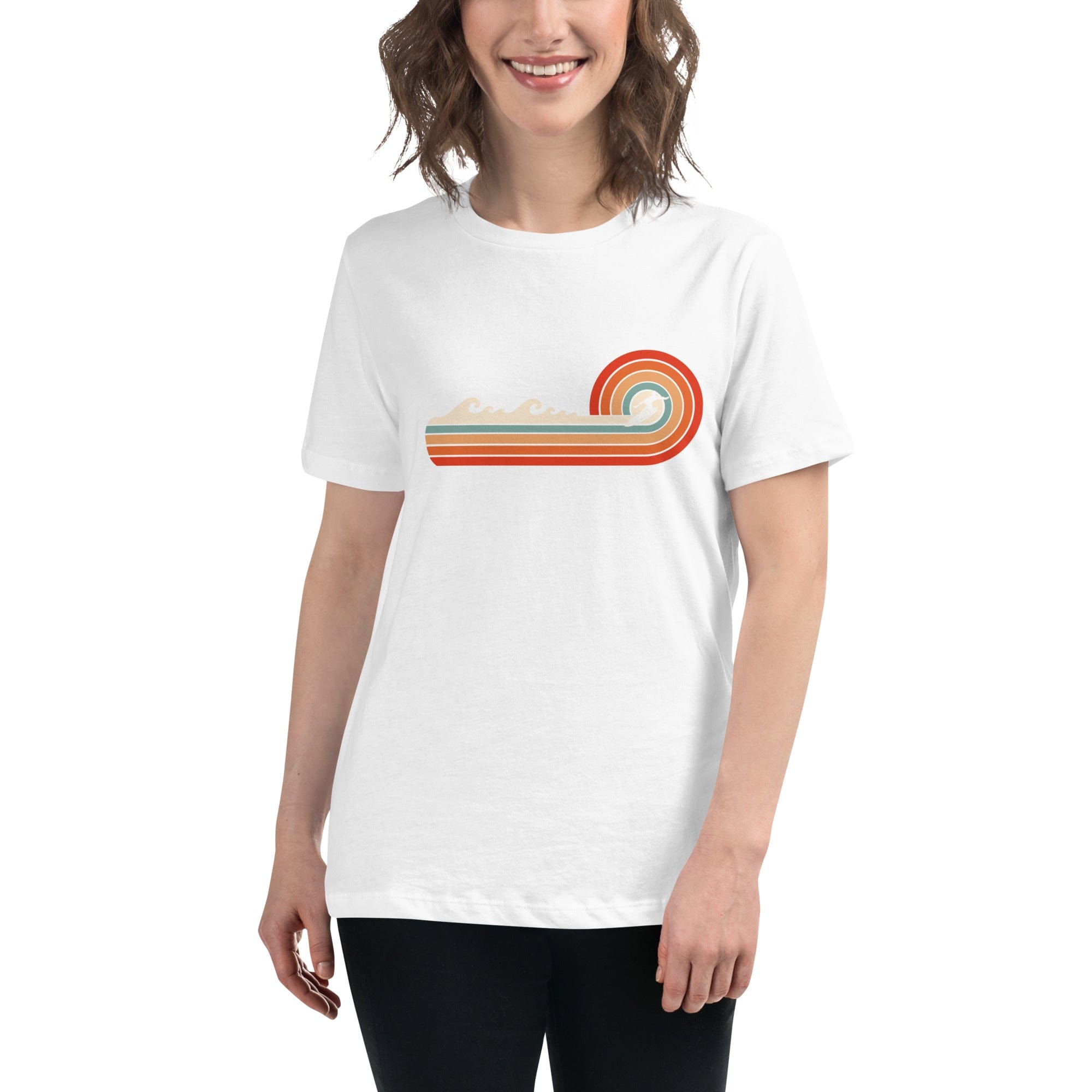 Spruced Roost Surfs Up - Women's Relaxed T-Shirt - S-3XL
