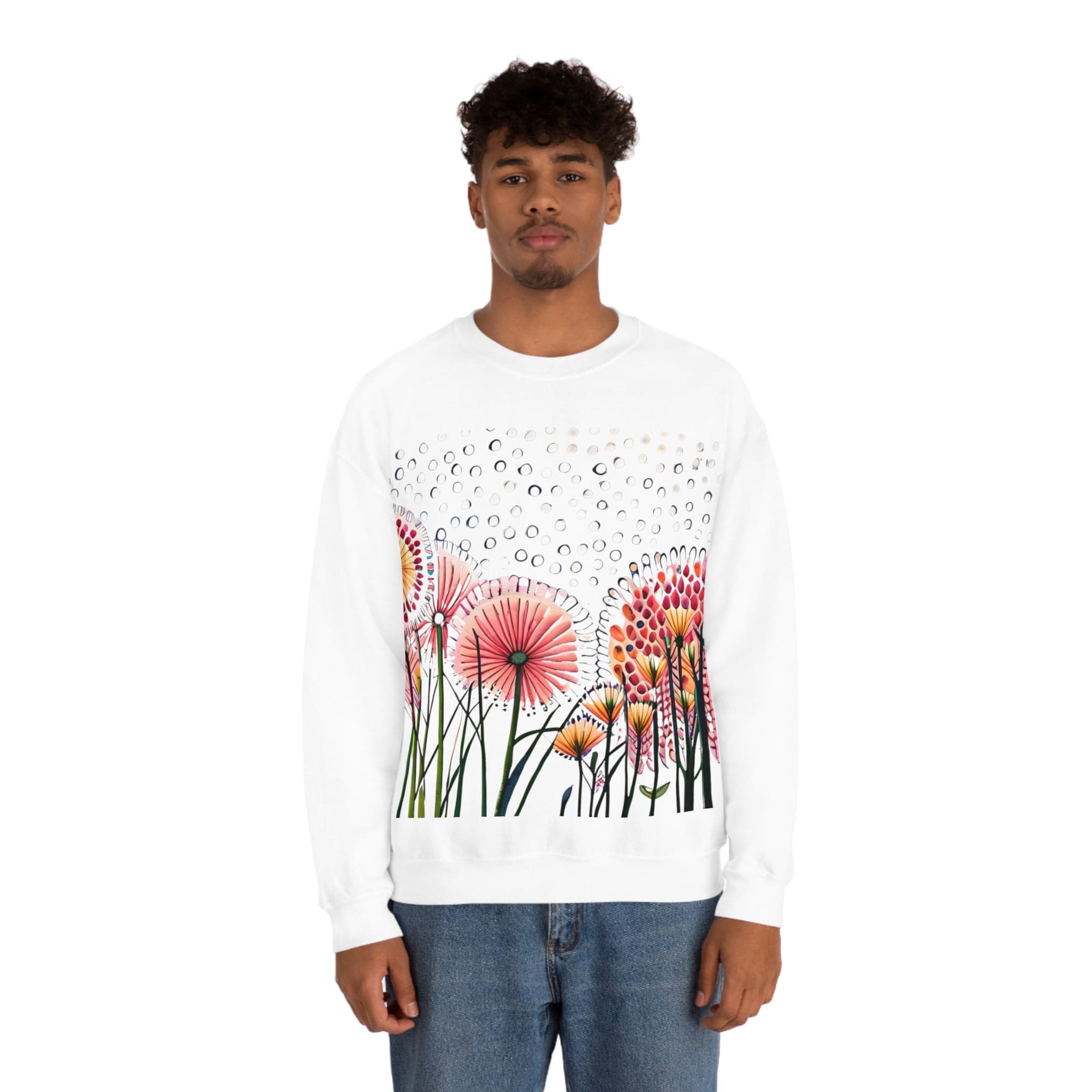 Printify Sweatshirt Make a Wish - Heavy Blend™ Crewneck Sweatshirt