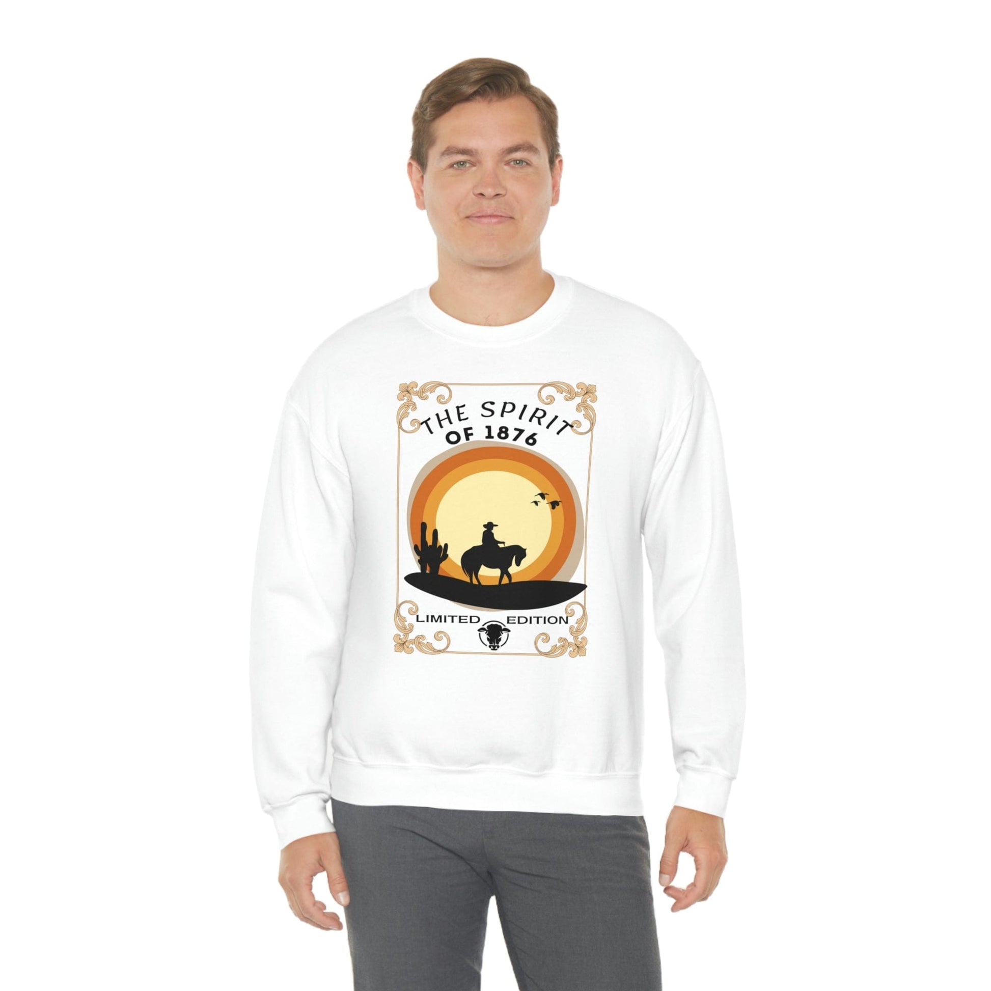 Printify Sweatshirt Spirit of 1876 - Unisex Heavy Blend™ Crewneck Sweatshirt