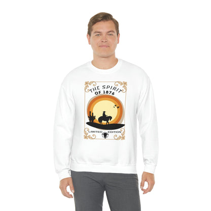 Printify Sweatshirt Spirit of 1876 - Unisex Heavy Blend™ Crewneck Sweatshirt