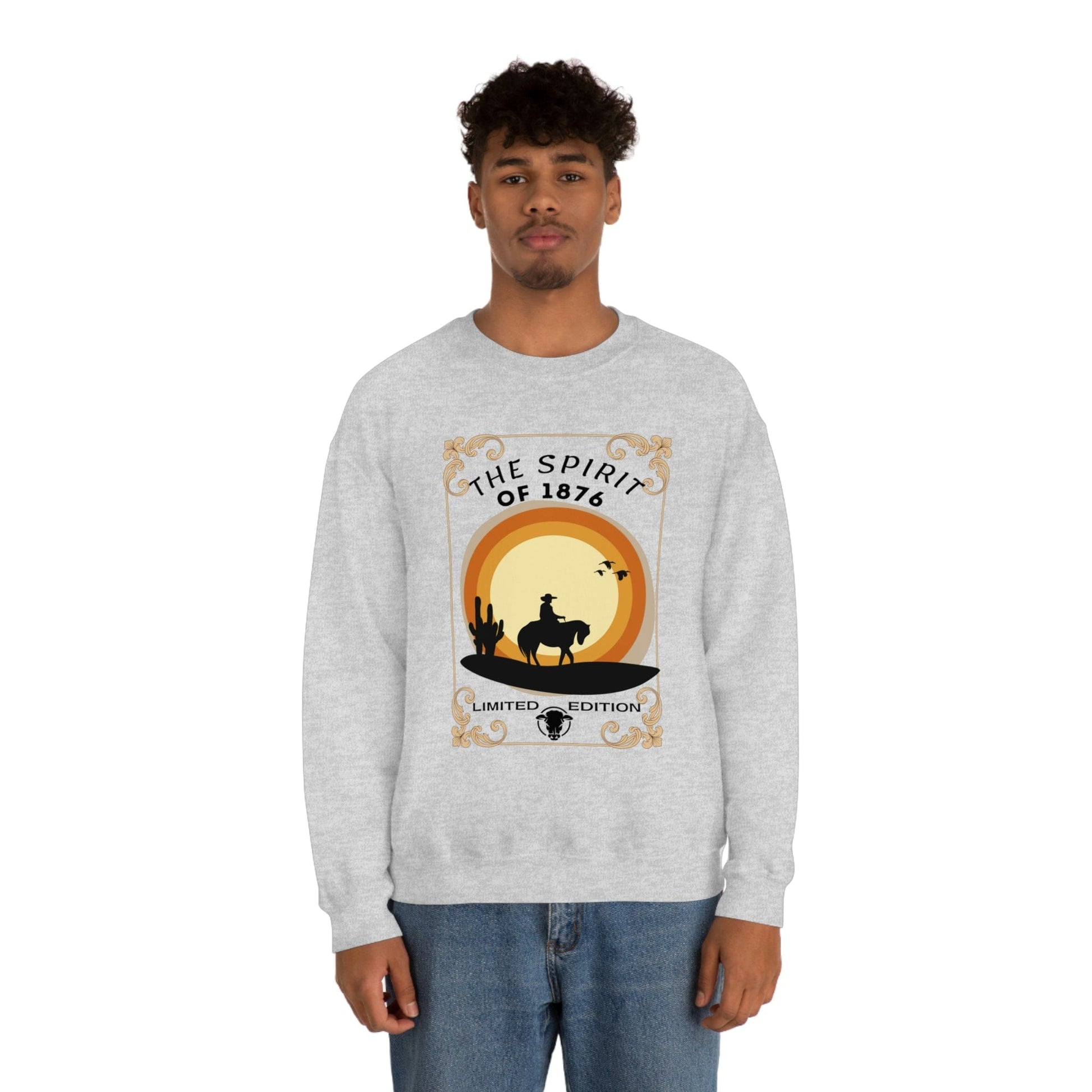 Printify Sweatshirt Spirit of 1876 - Unisex Heavy Blend™ Crewneck Sweatshirt