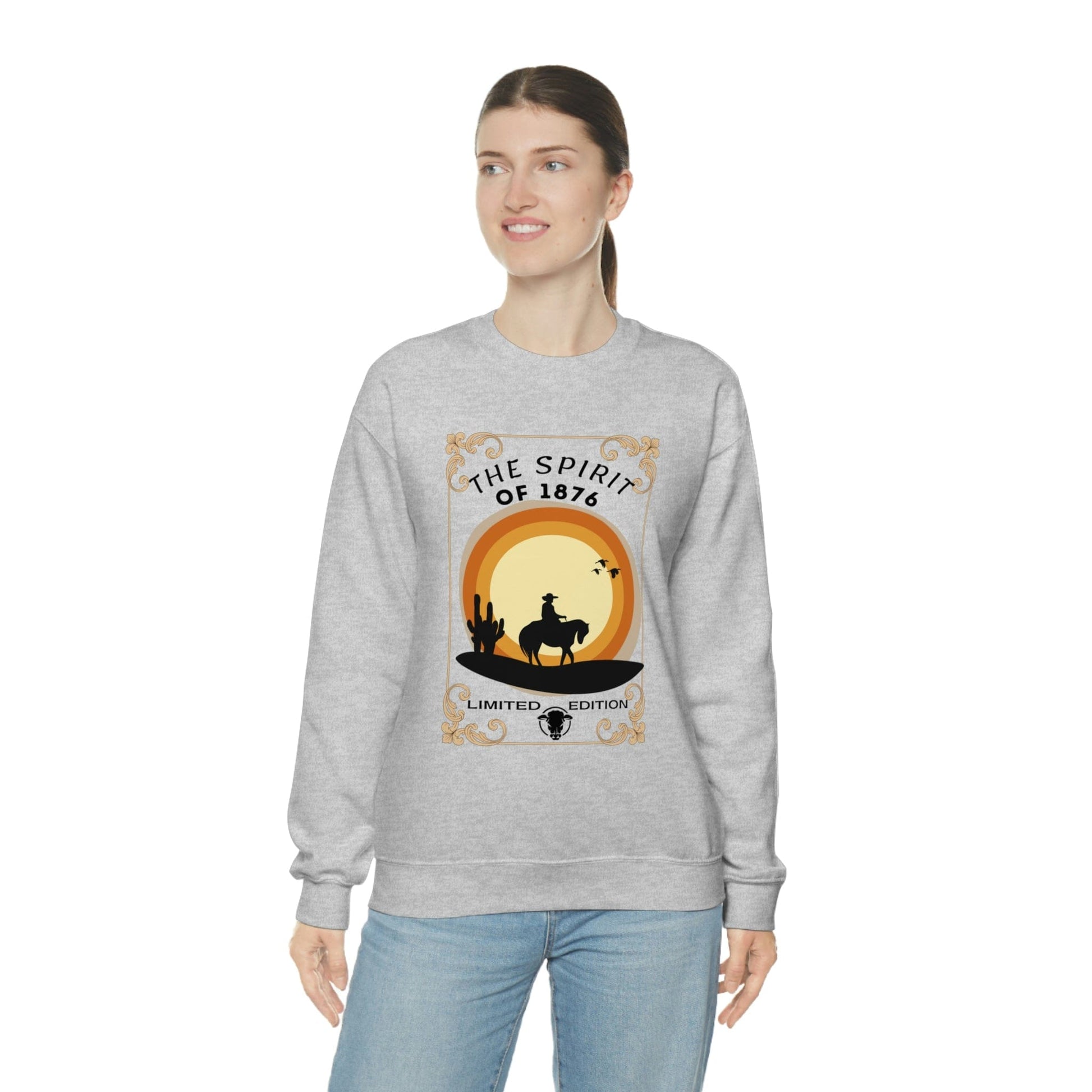 Printify Sweatshirt Spirit of 1876 - Unisex Heavy Blend™ Crewneck Sweatshirt