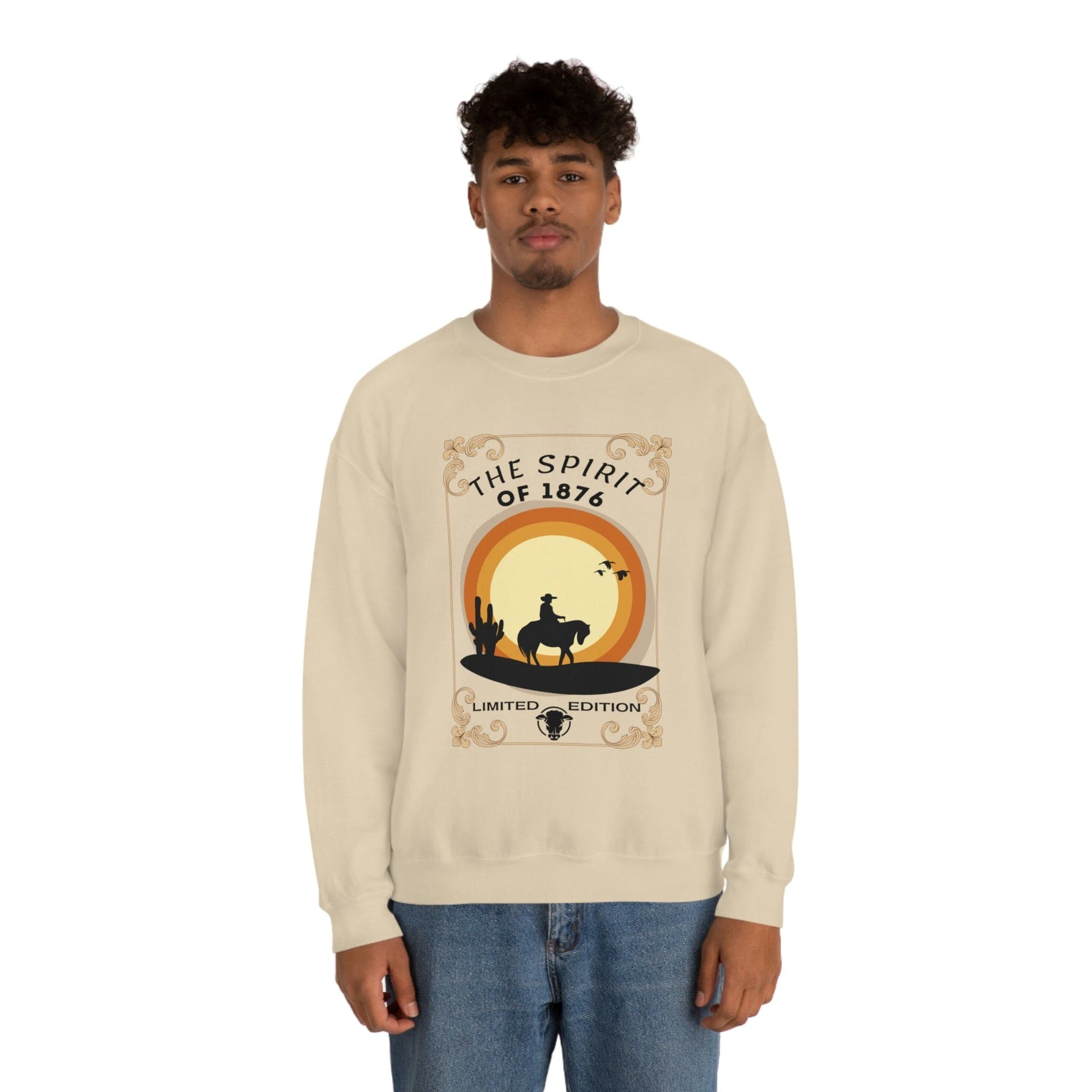 Printify Sweatshirt Spirit of 1876 - Unisex Heavy Blend™ Crewneck Sweatshirt