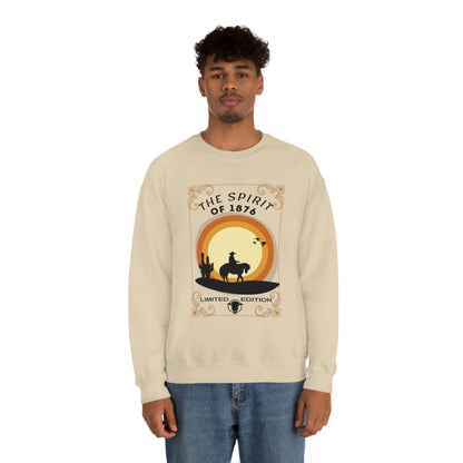 Printify Sweatshirt Spirit of 1876 - Unisex Heavy Blend™ Crewneck Sweatshirt