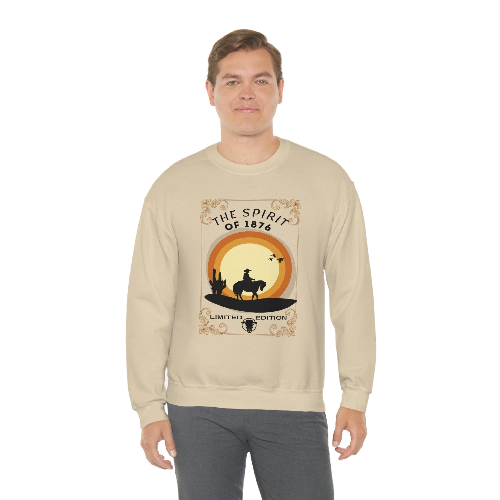 Printify Sweatshirt Spirit of 1876 - Unisex Heavy Blend™ Crewneck Sweatshirt