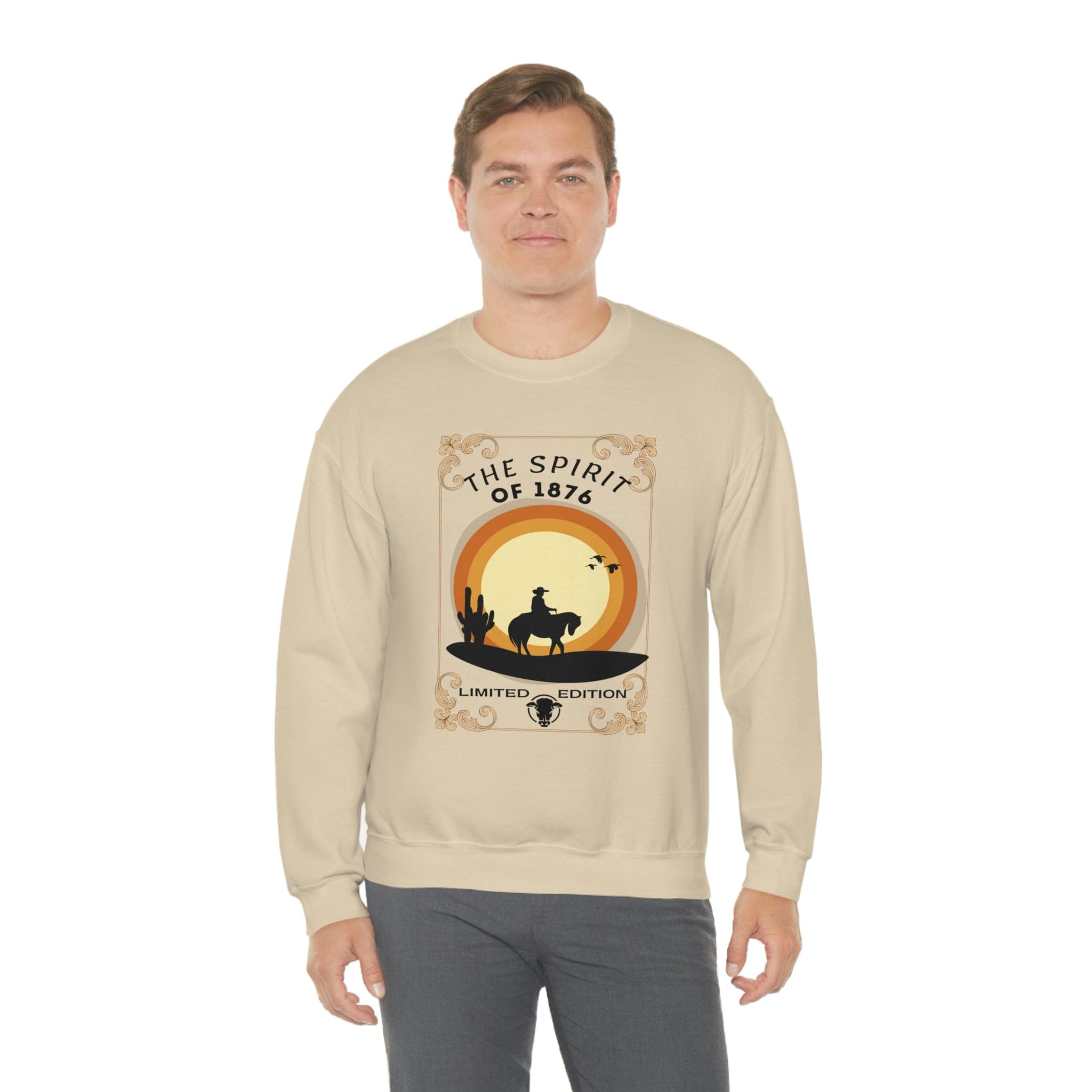 Printify Sweatshirt Spirit of 1876 - Unisex Heavy Blend™ Crewneck Sweatshirt