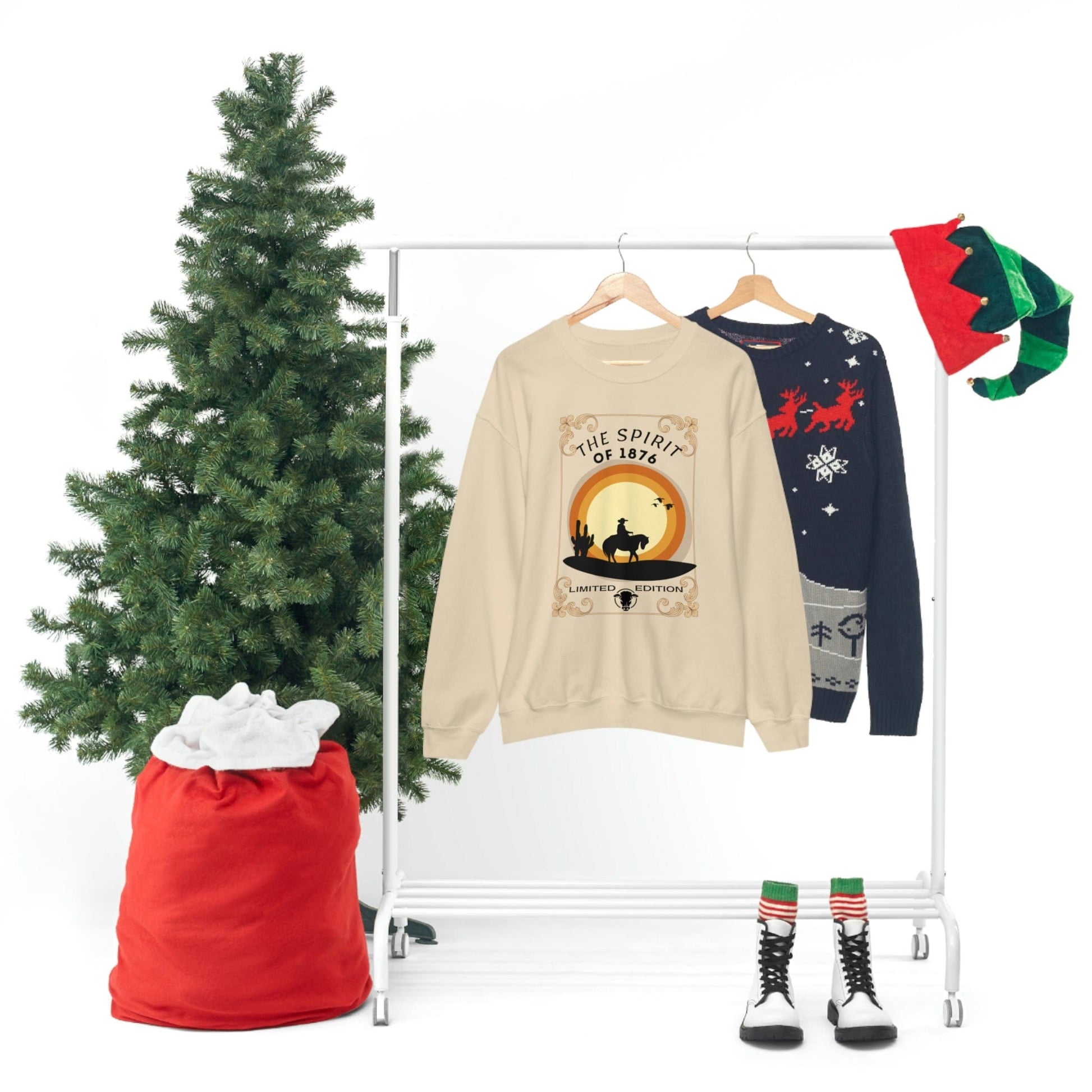 Printify Sweatshirt Spirit of 1876 - Unisex Heavy Blend™ Crewneck Sweatshirt