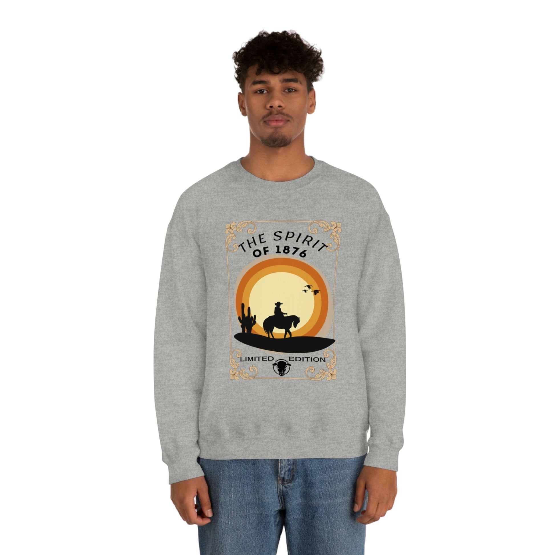 Printify Sweatshirt Spirit of 1876 - Unisex Heavy Blend™ Crewneck Sweatshirt