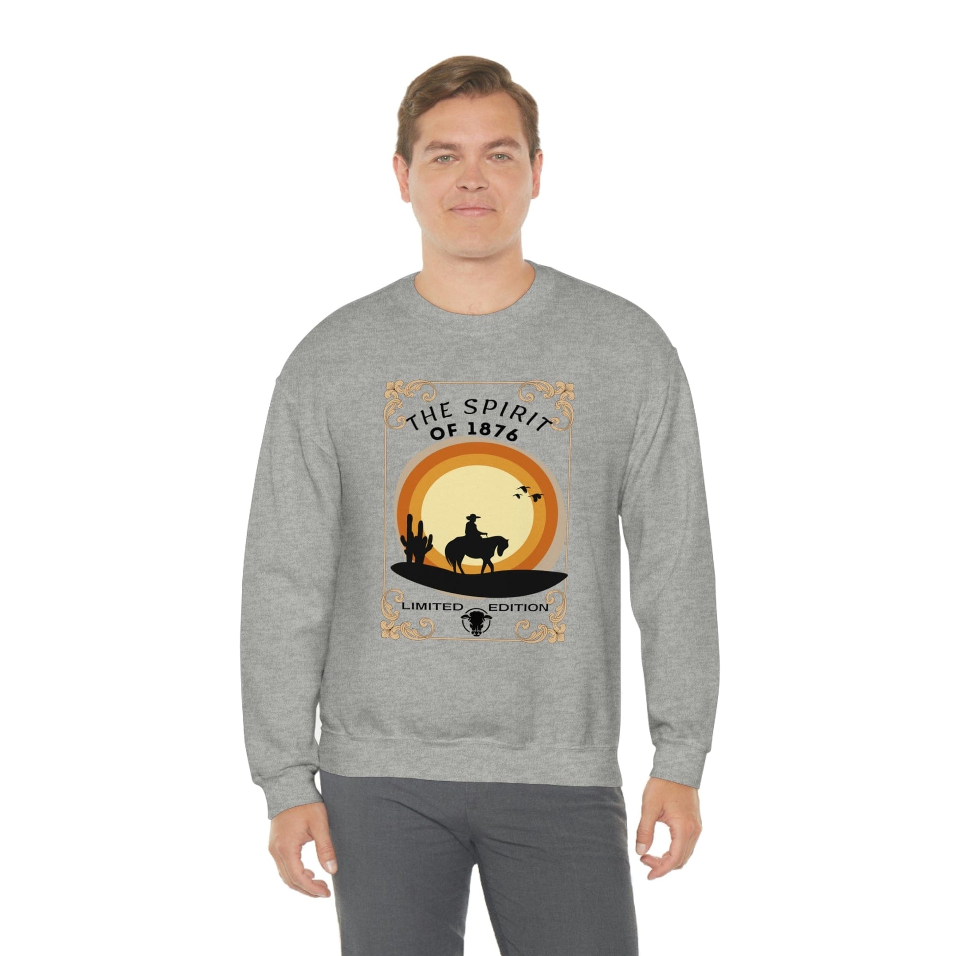 Printify Sweatshirt Spirit of 1876 - Unisex Heavy Blend™ Crewneck Sweatshirt