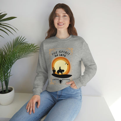 Printify Sweatshirt Spirit of 1876 - Unisex Heavy Blend™ Crewneck Sweatshirt