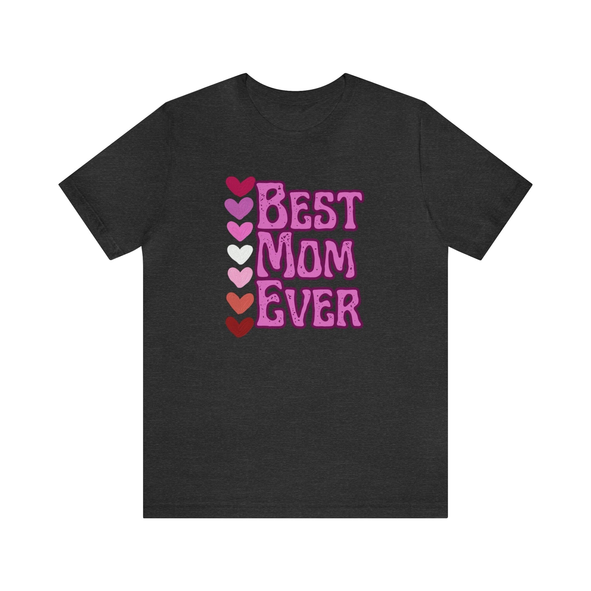 Printify T-Shirt Best Mom Ever - Jersey Short Sleeve Tee