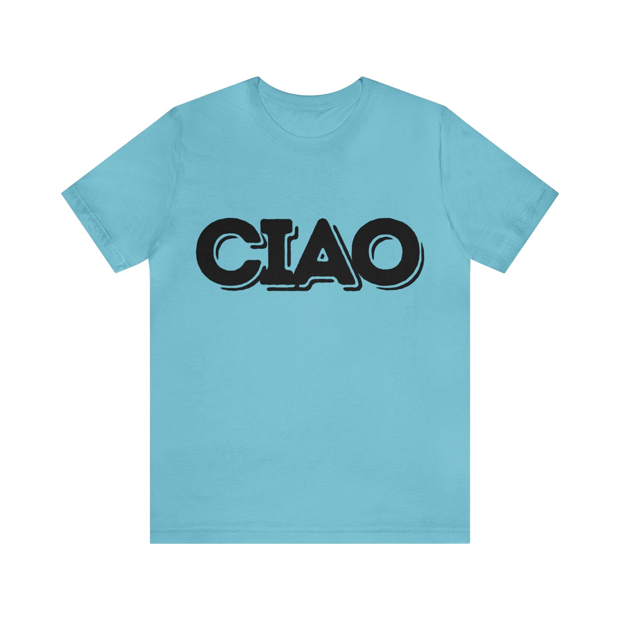 Printify T-Shirt Ciao! Italian Unisex Jersey Short Sleeve Tee