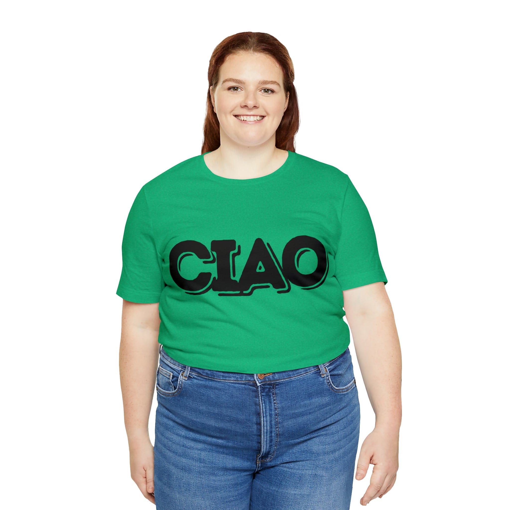 Printify T-Shirt Ciao! Italian Unisex Jersey Short Sleeve Tee